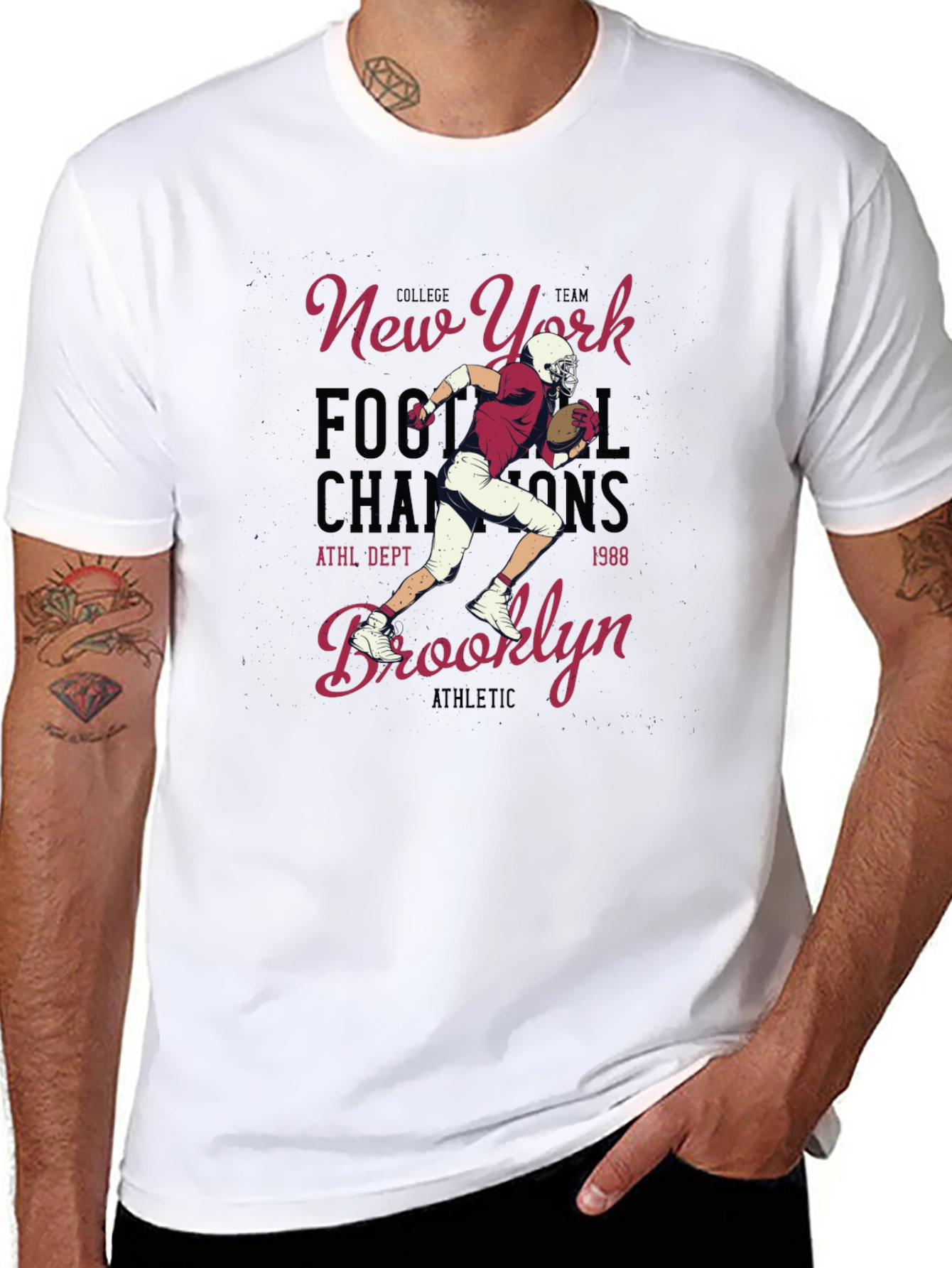New York Football Champions Graphic T-Shirt