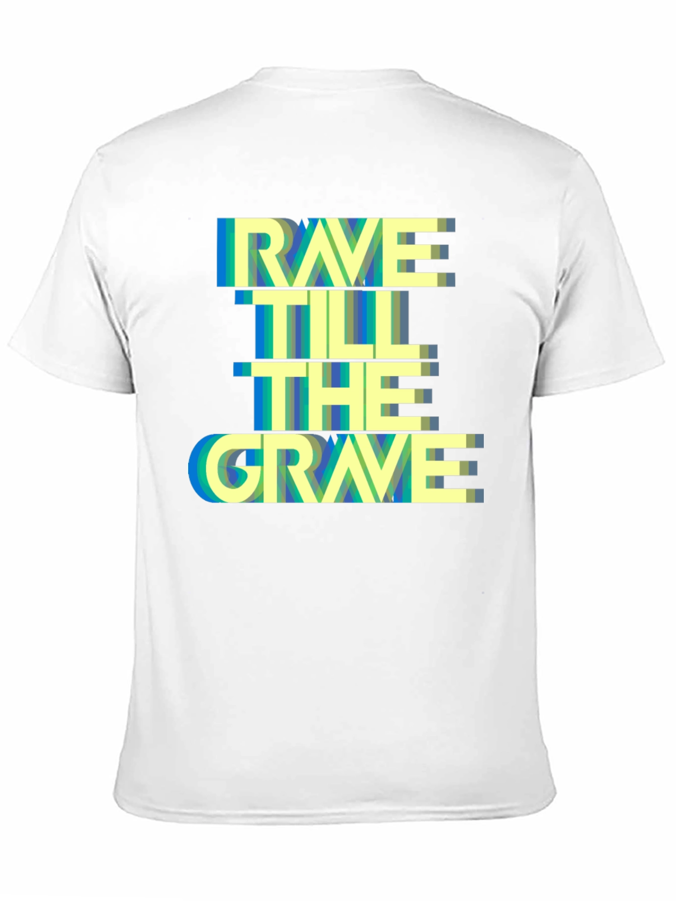 Rave Till The Grave Graphic Tee