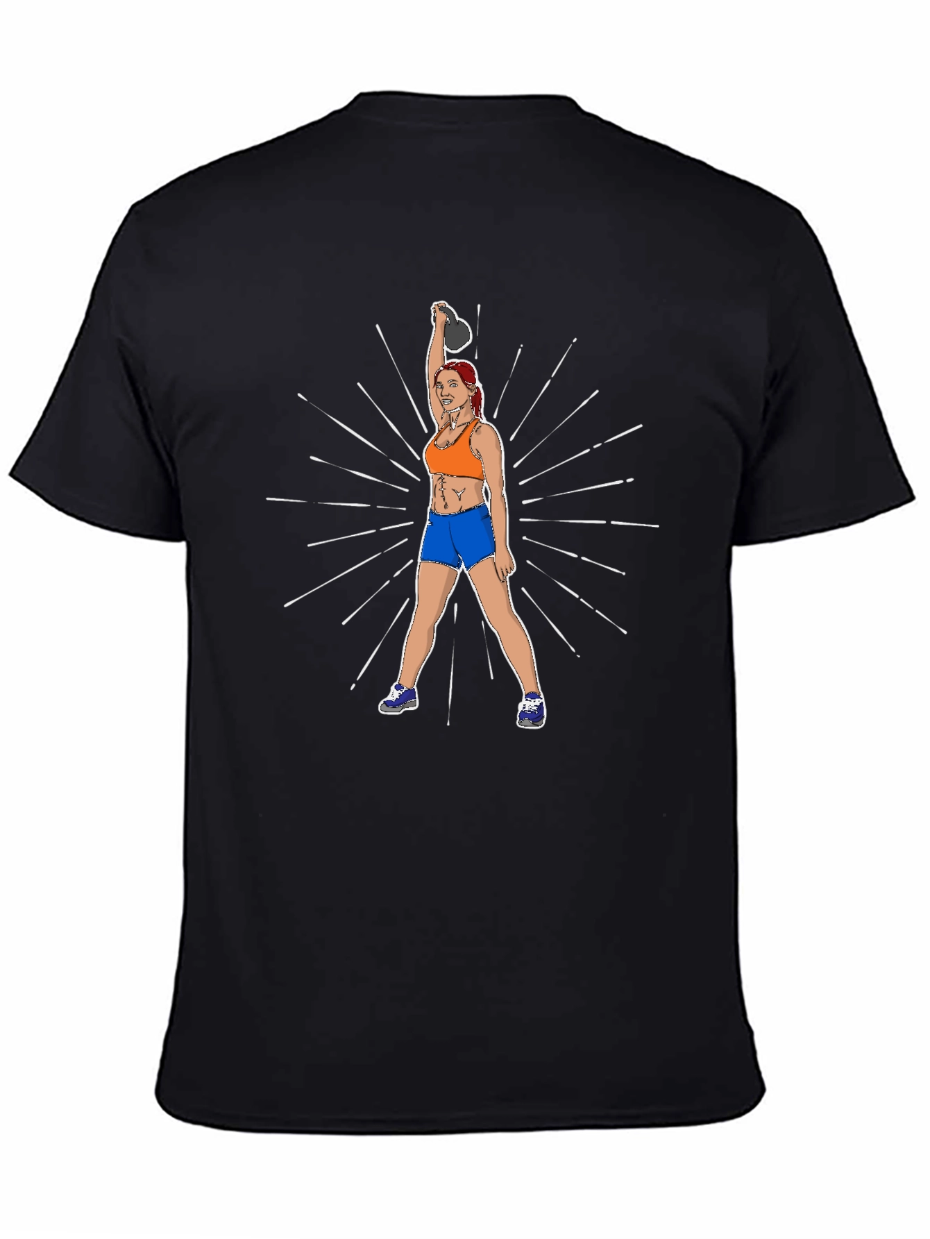 Kettlebell Workout T-Shirt for Fitness Lovers