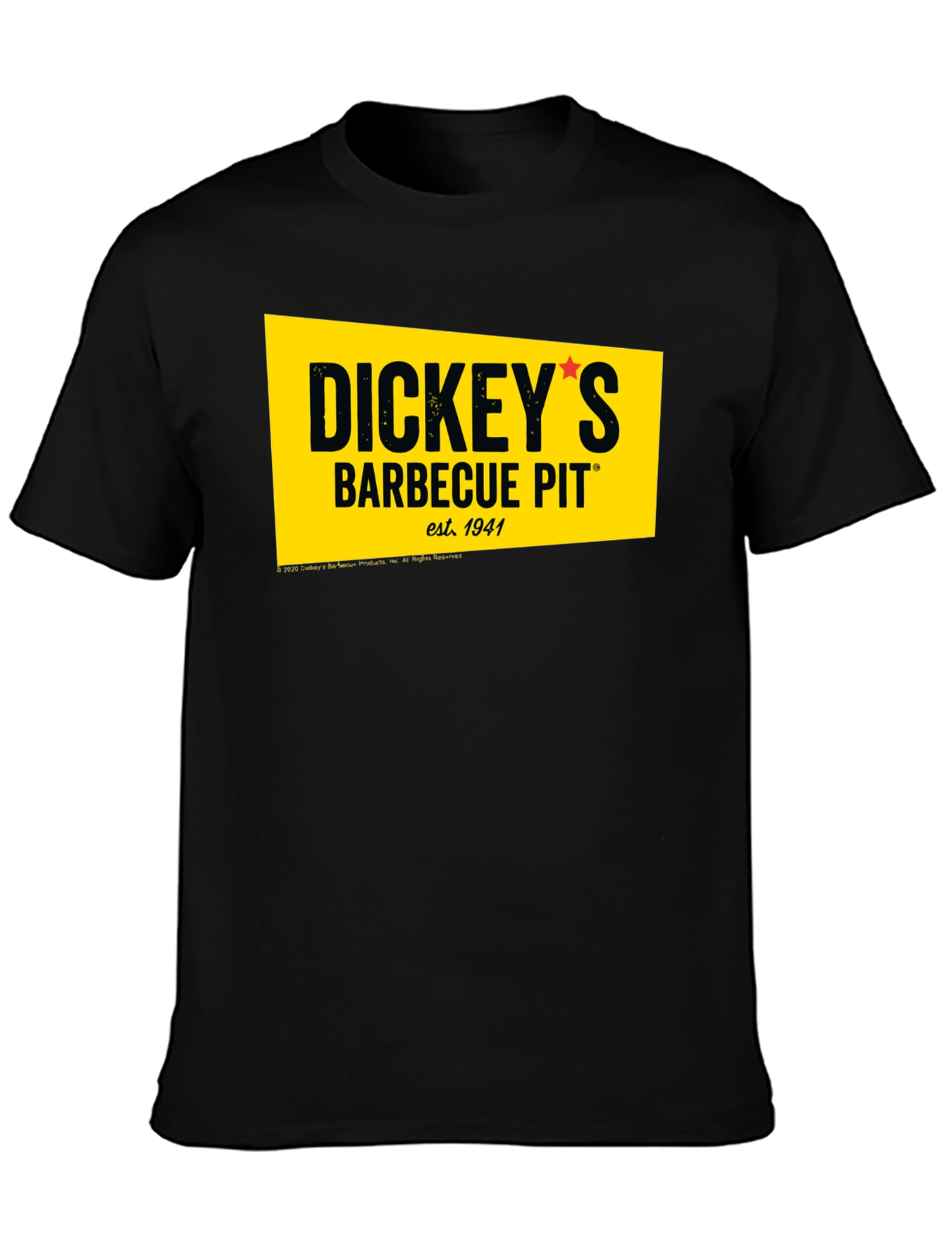 Dickeys Barbecue Pit Black T-Shirt