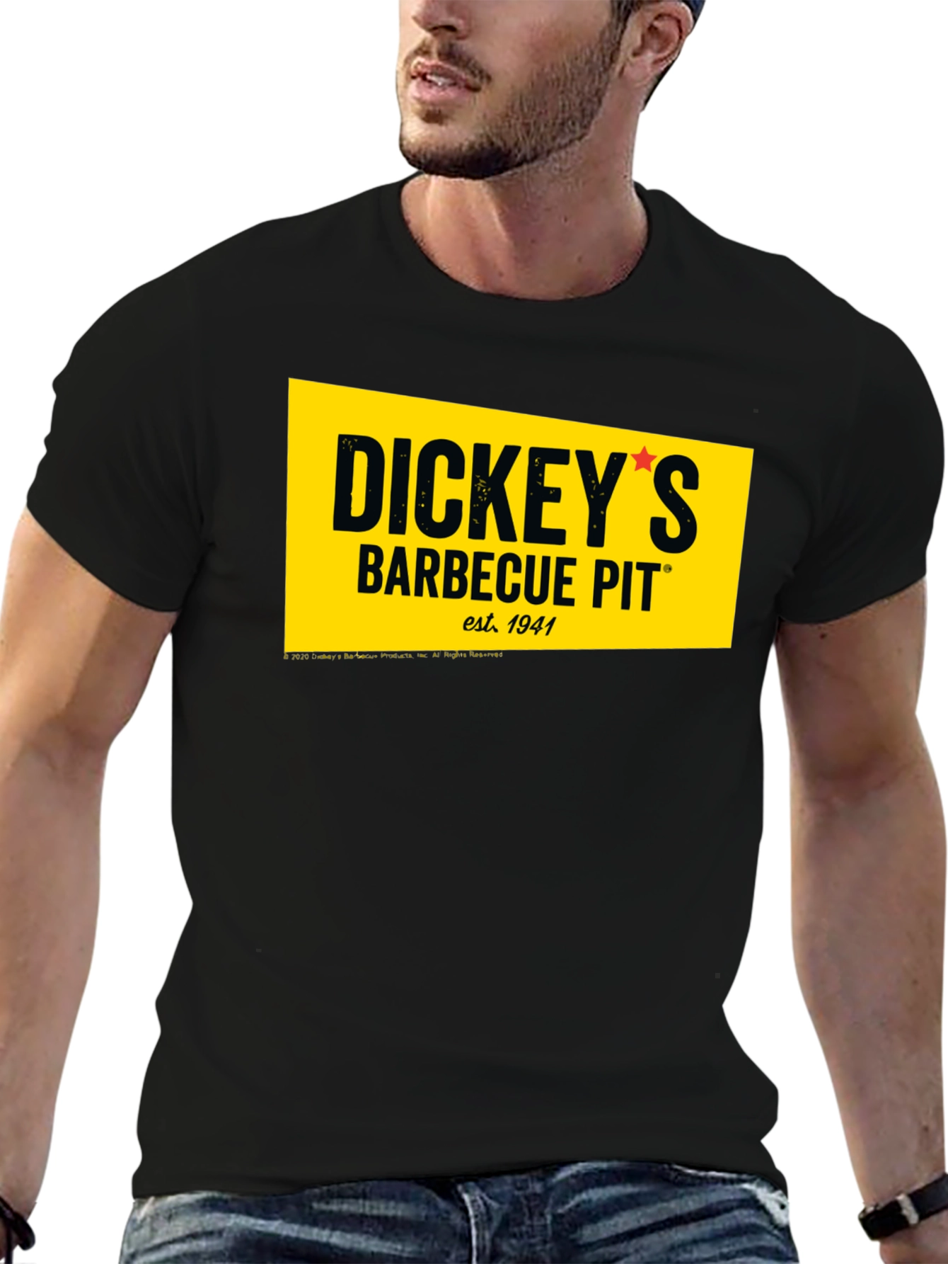 Dickeys Barbecue Pit Black T-Shirt