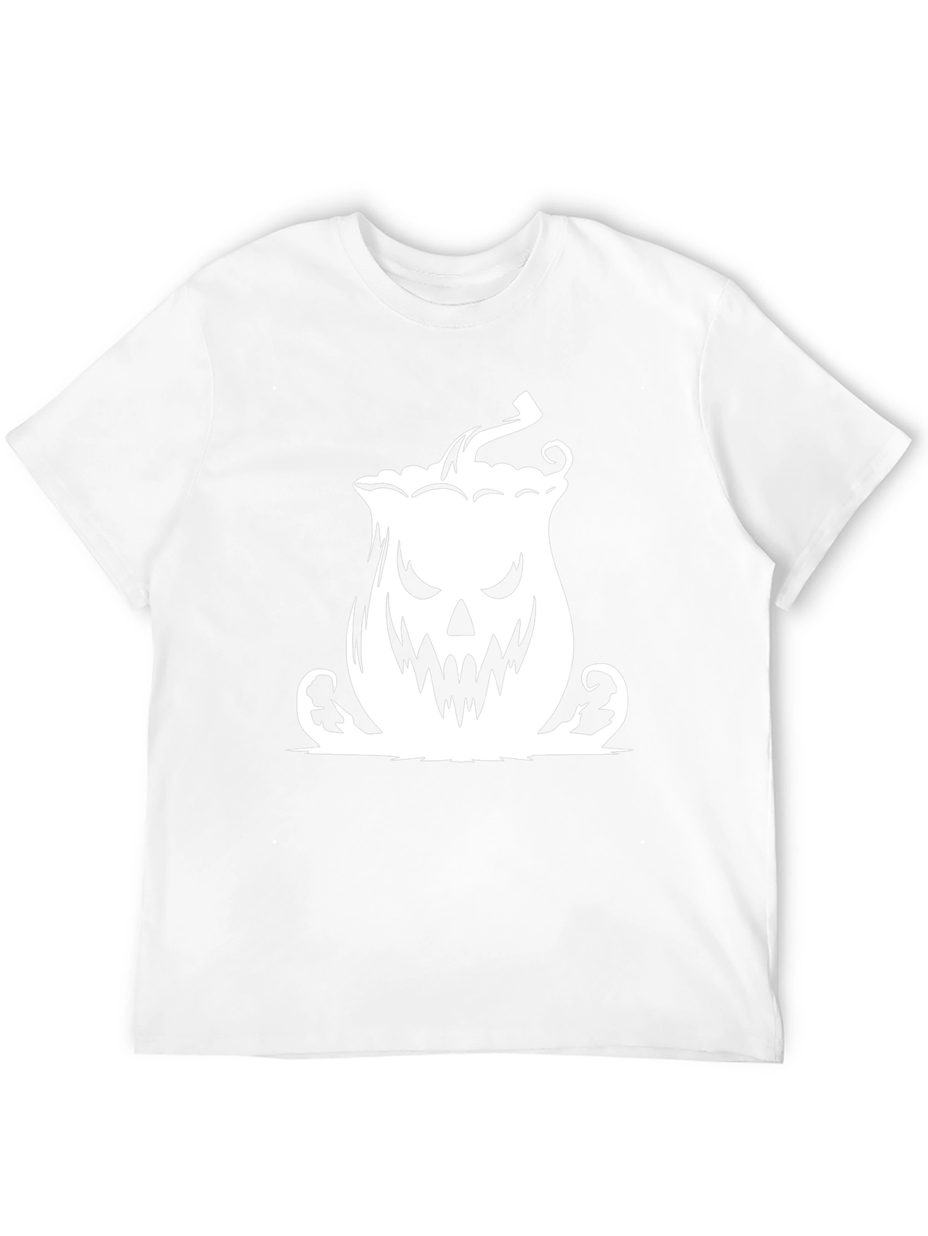 Spooky Pumpkin Graphic Tee - Halloween T-Shirt