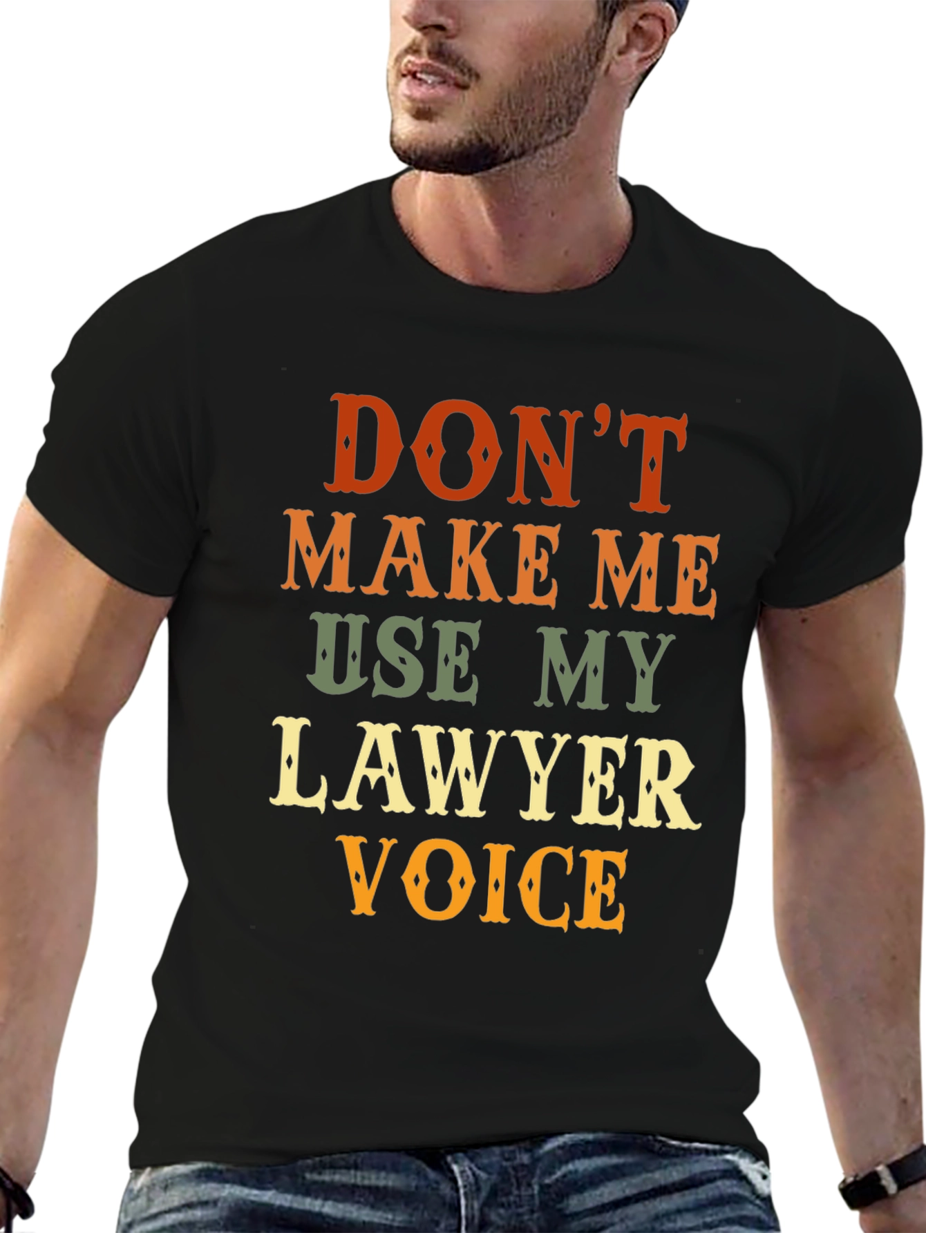 Lawyer Voice Novelty Graphic T-Shirt