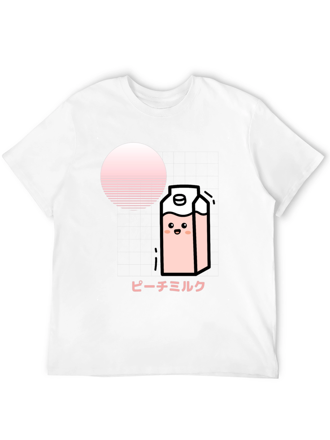 Peach Milk Kawaii T-Shirt