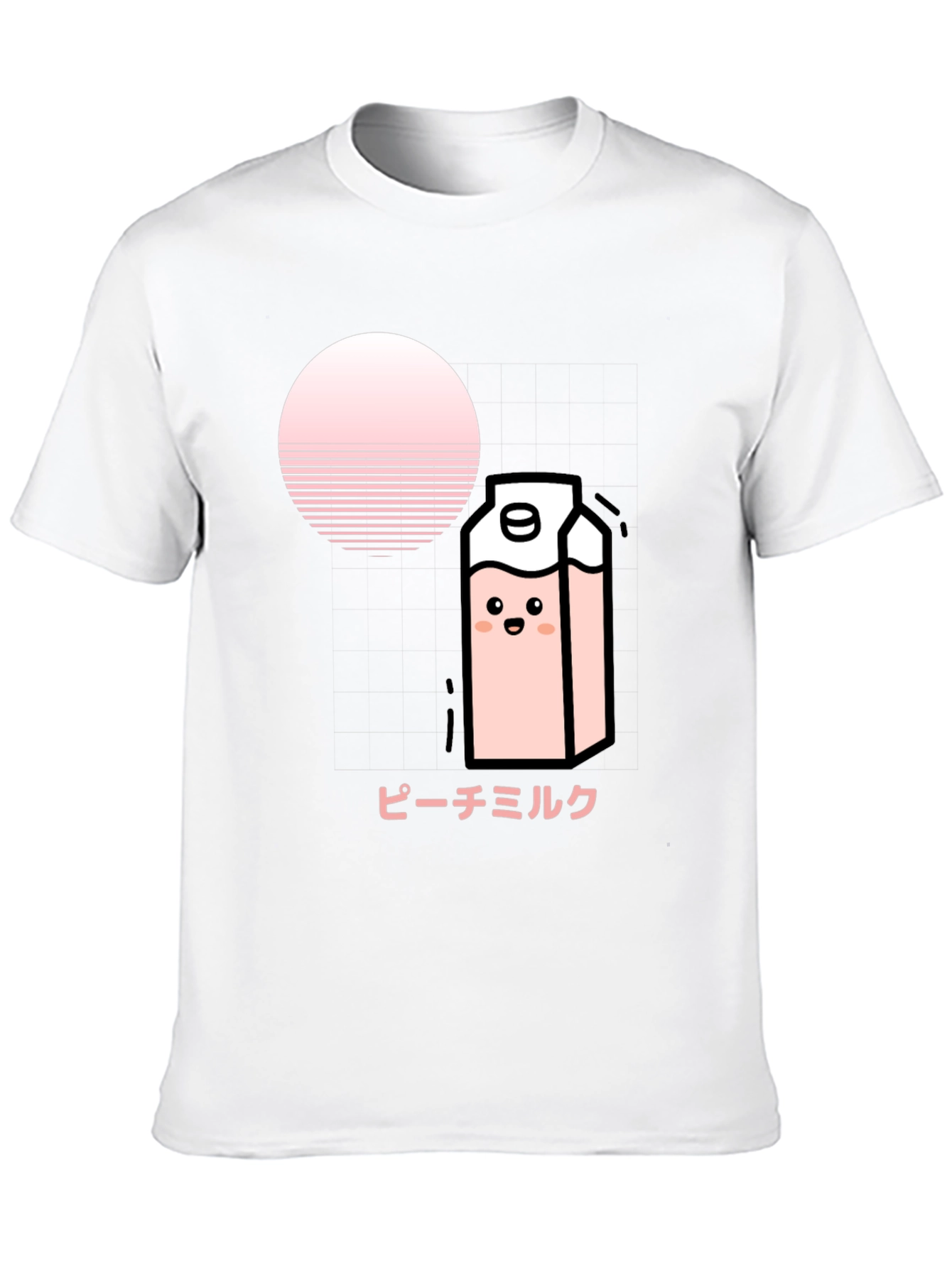Peach Milk Kawaii T-Shirt