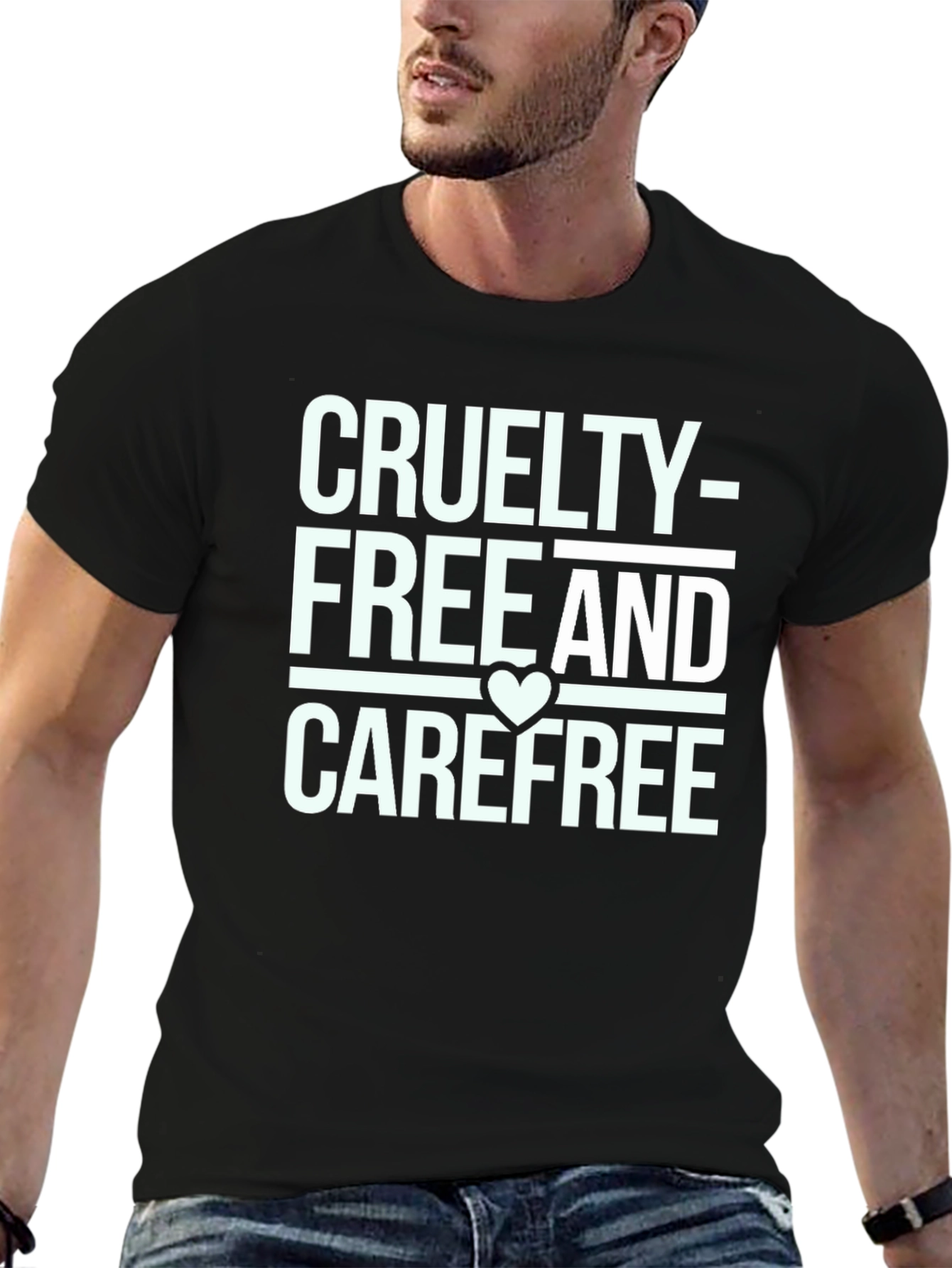 Cruelty-Free and Carefree Graphic Tee