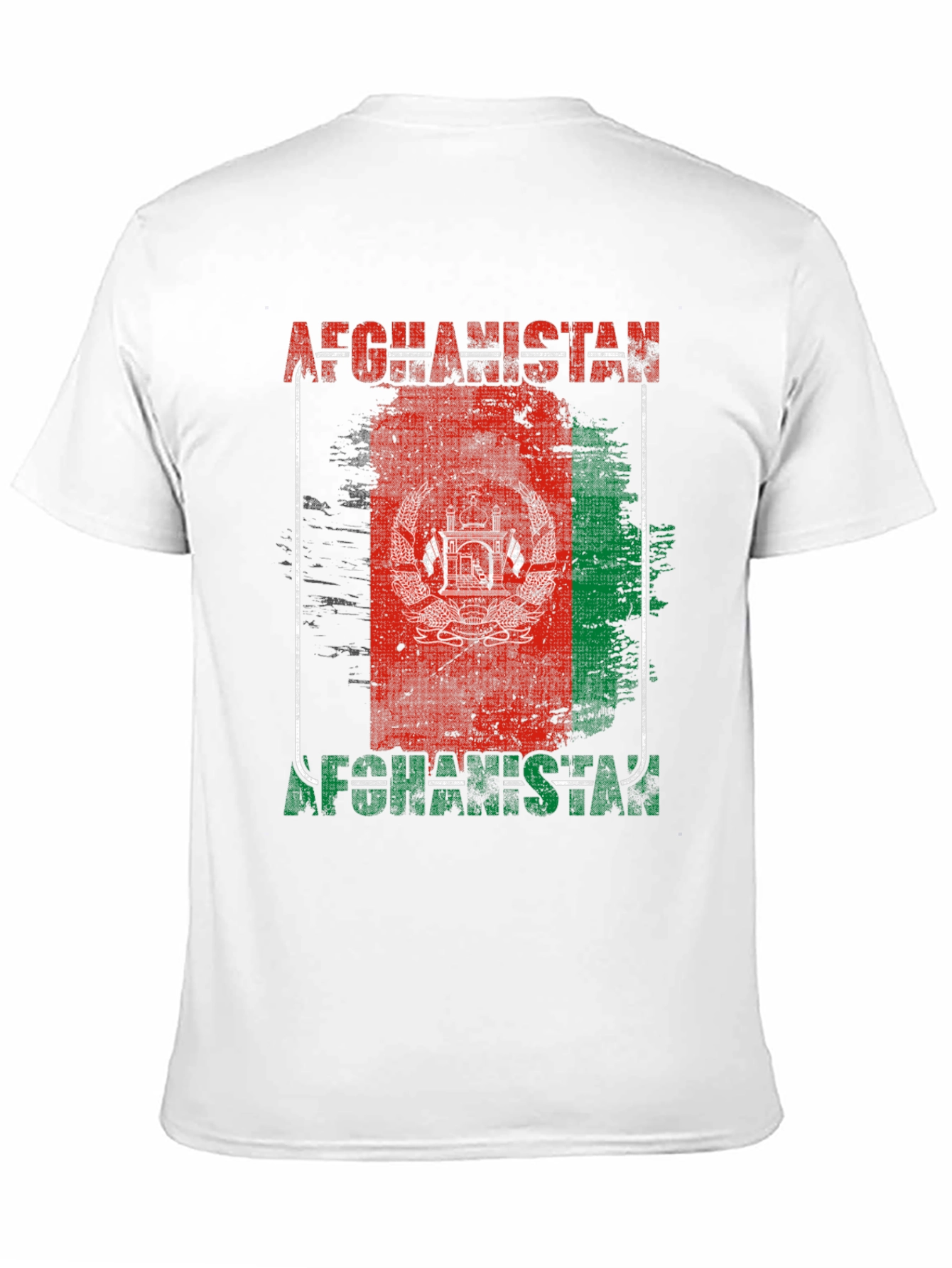 Afghanistan Flag Graphic T-Shirt