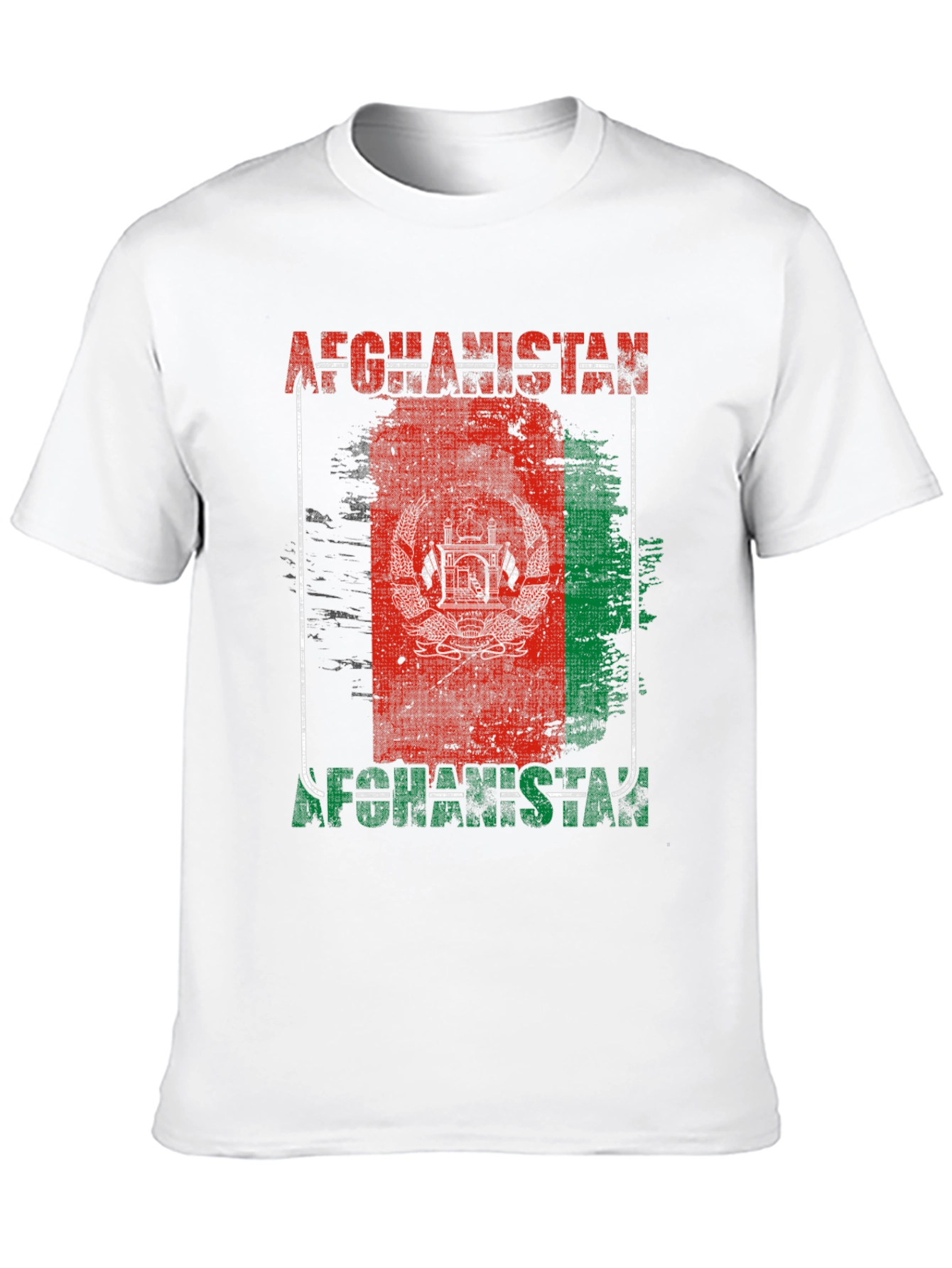 Afghanistan Flag Graphic T-Shirt