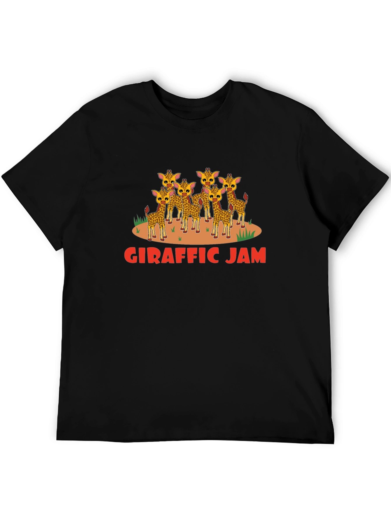 Giraffe Jam T-Shirt - Funny Animal Graphic Tee