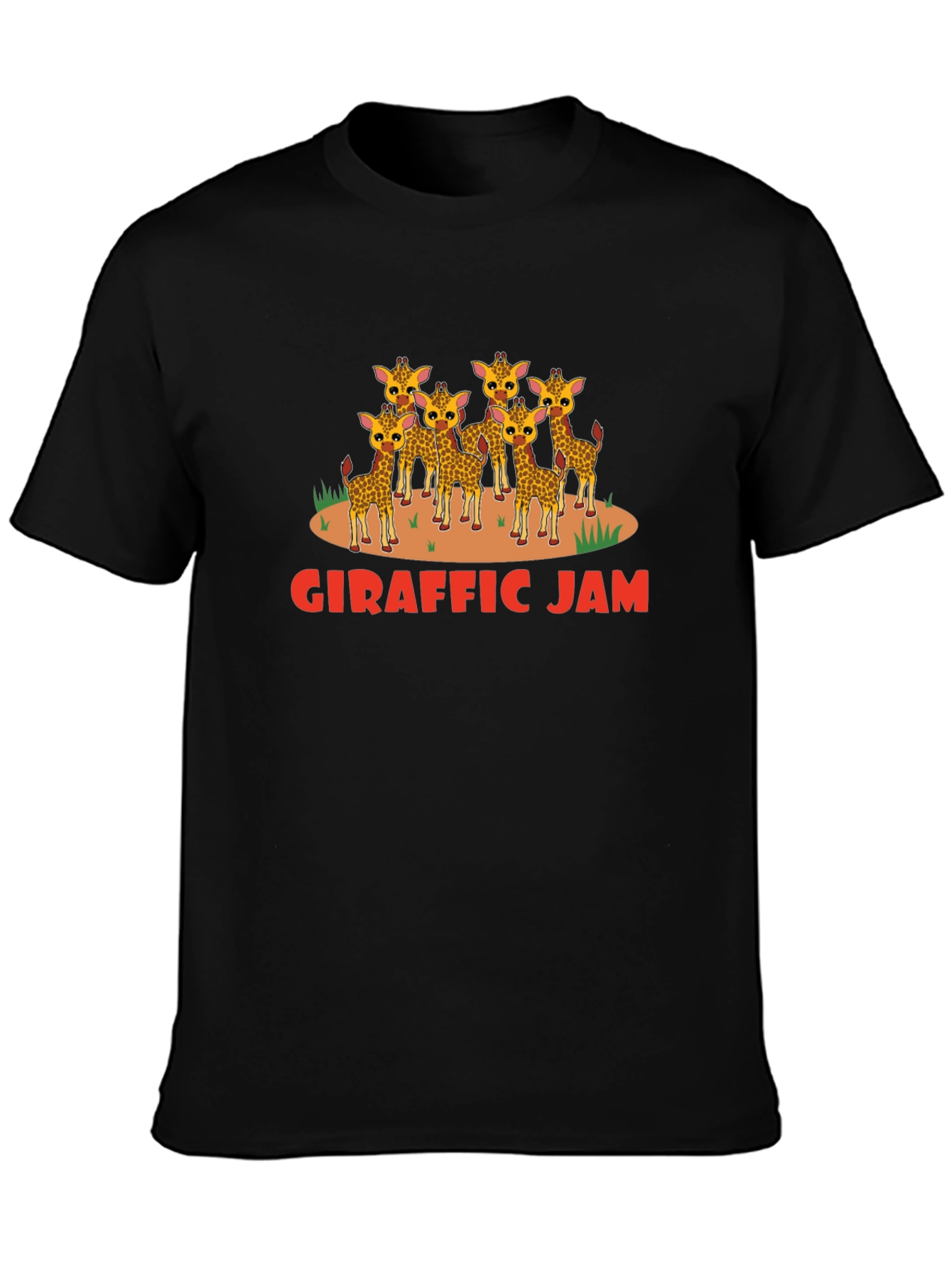 Giraffe Jam T-Shirt - Funny Animal Graphic Tee