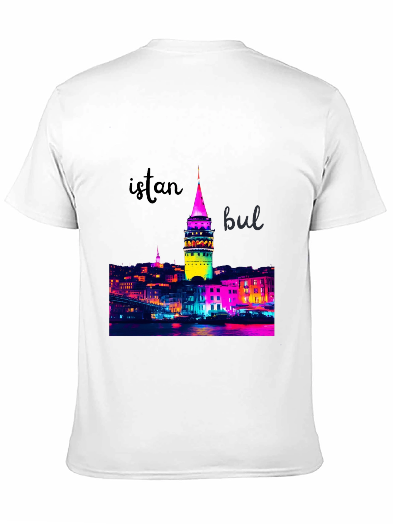 Istanbul Cityscape Graphic T-Shirt