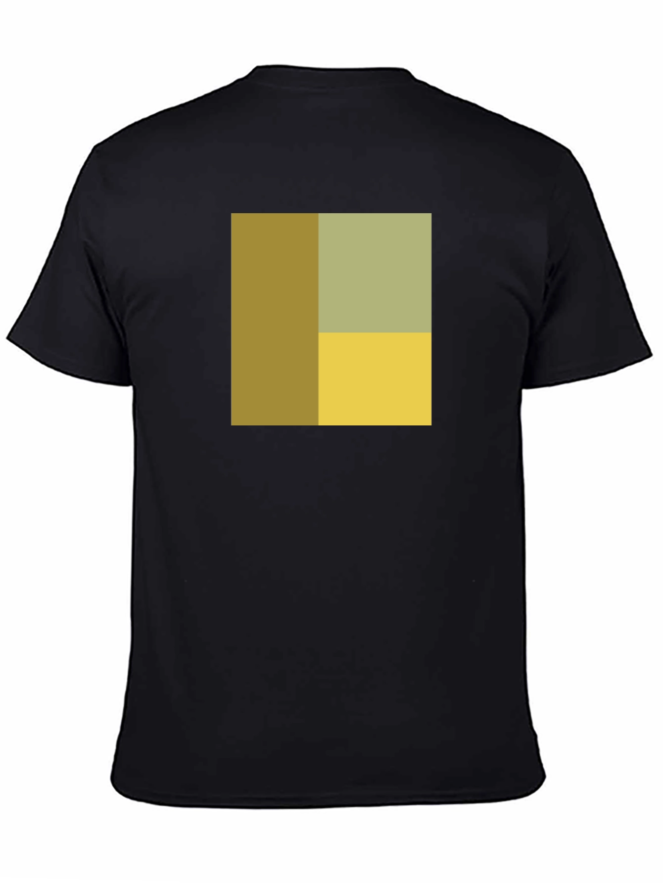 Abstract Block Print Tee - Soft Cotton Blend