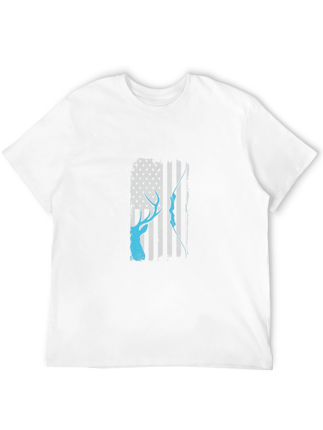 Deer Hunting Flag Graphic Tee
