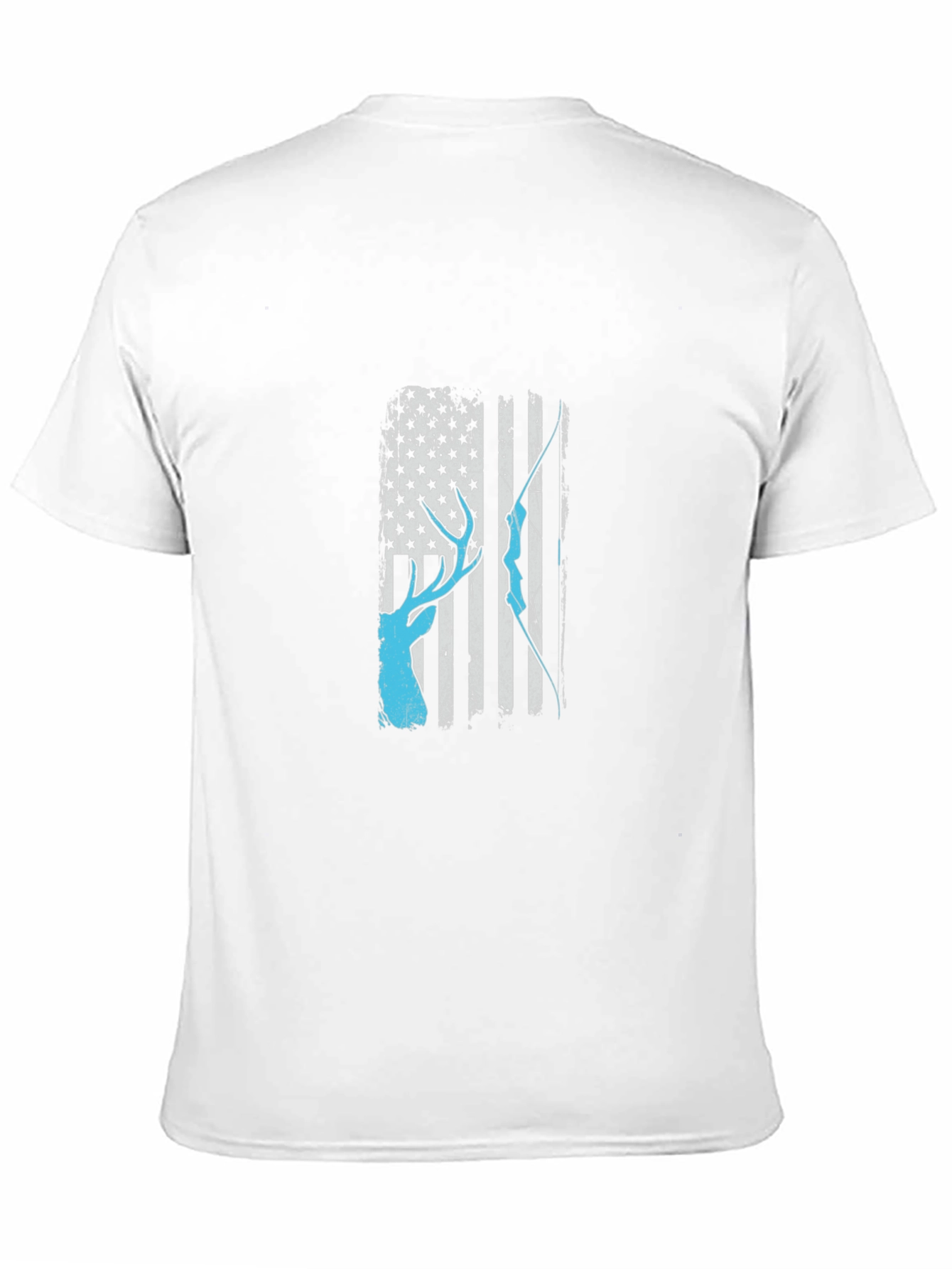 Deer Hunting Flag Graphic Tee