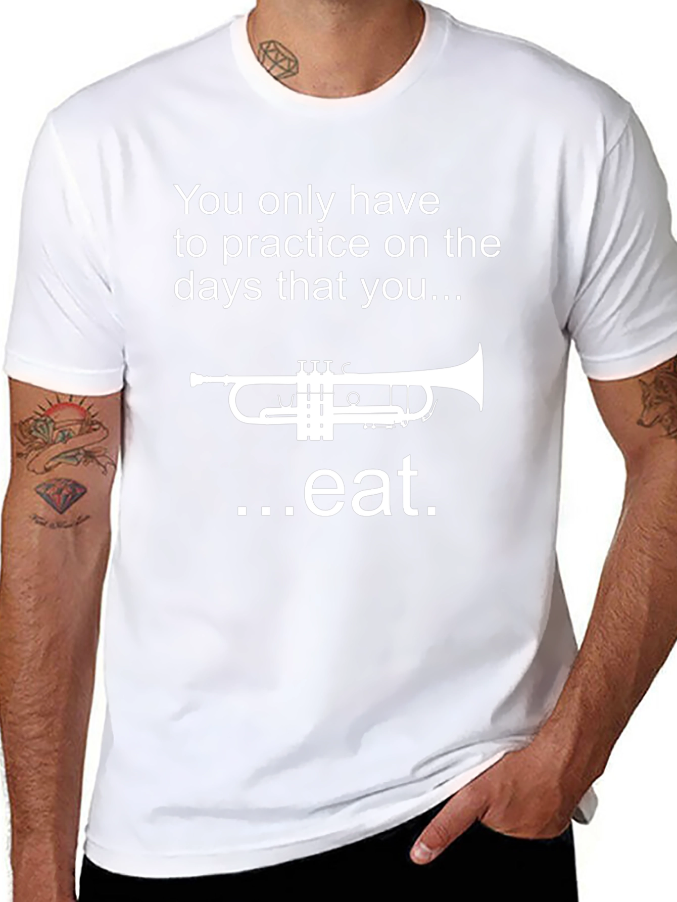 Practice Trumpet Eat T-Shirt