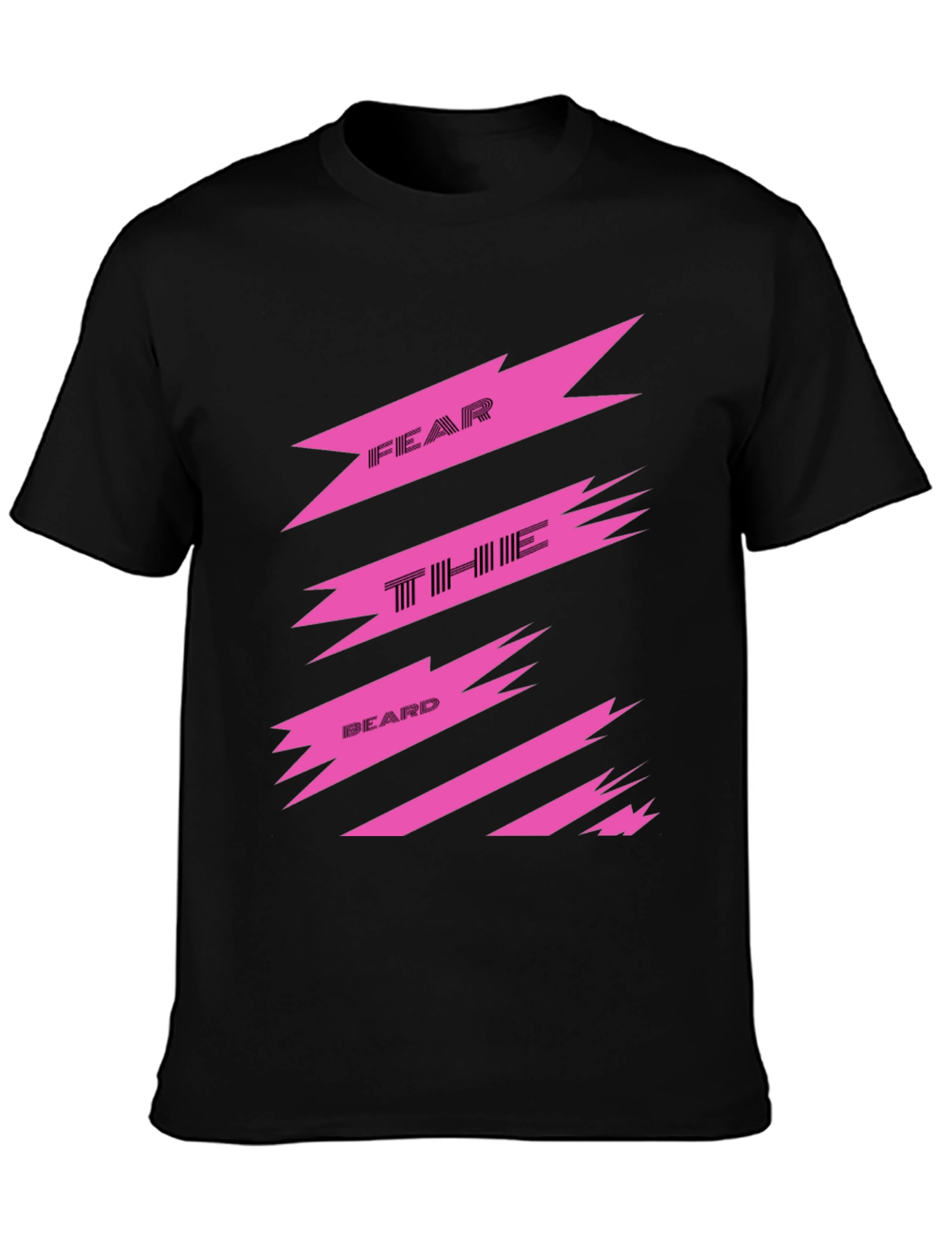 Fear the Beard T-Shirt - Bold Graphic Print