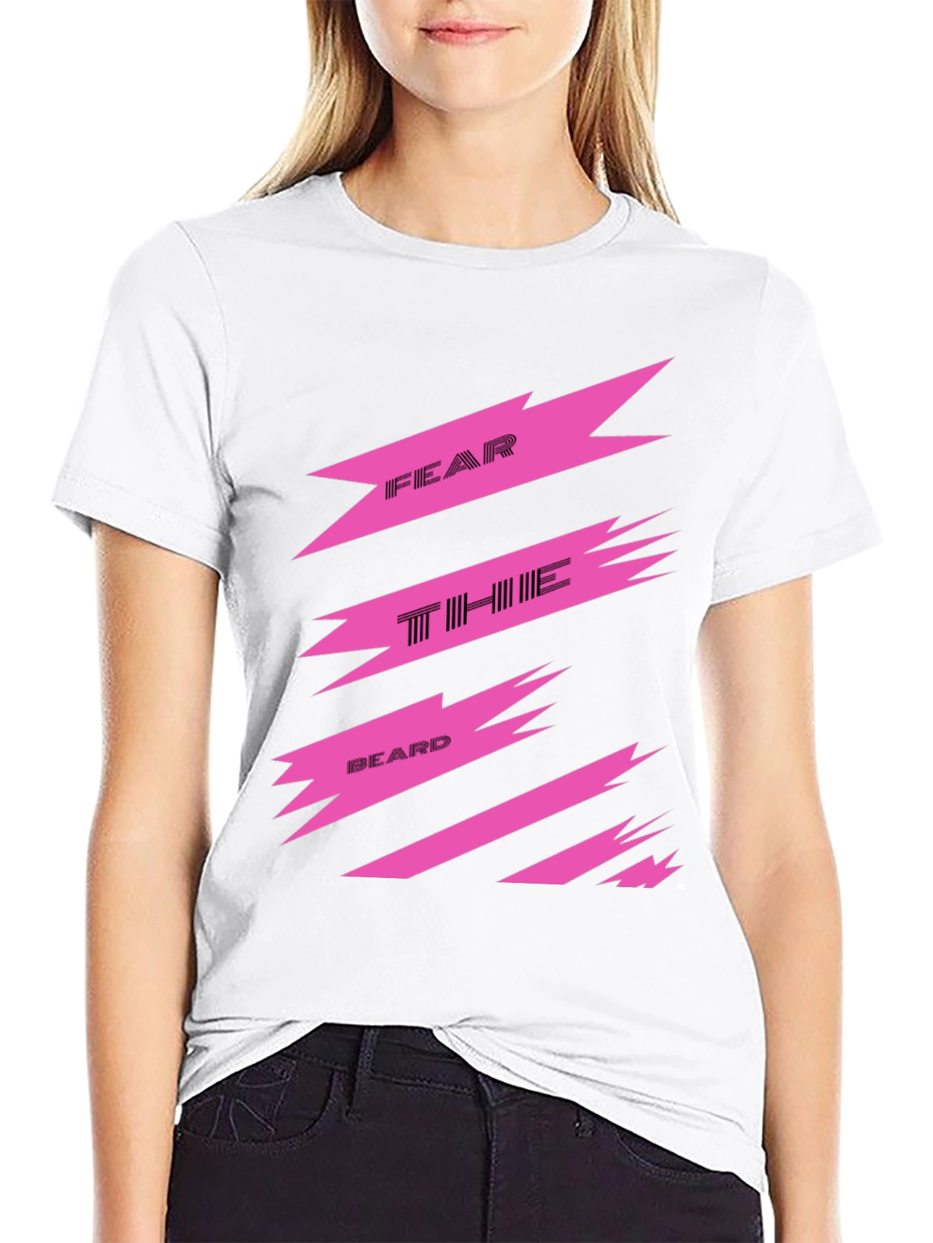 Fear the Beard T-Shirt - Bold Graphic Print