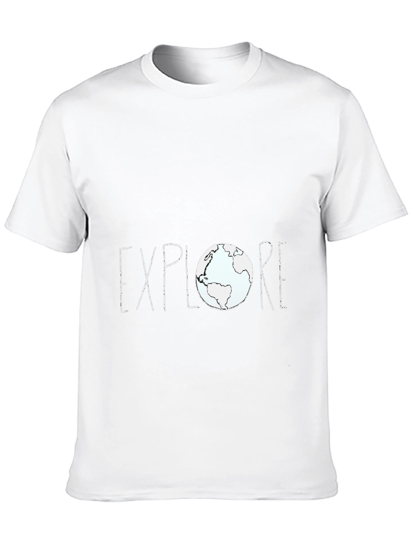Explore Earth Graphic Tee - Black