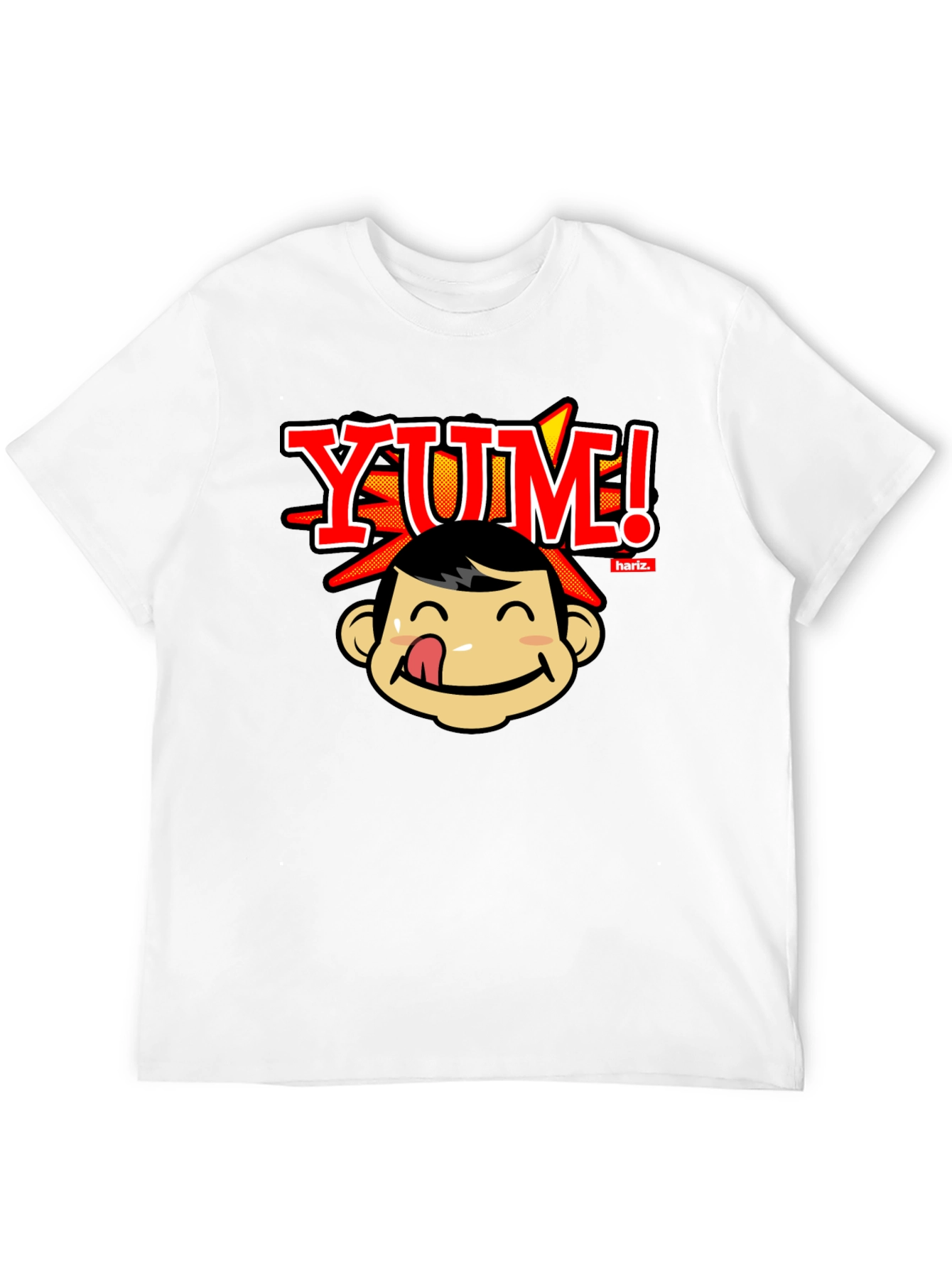 YUM! Graphic T-Shirt - Black Cotton Tee