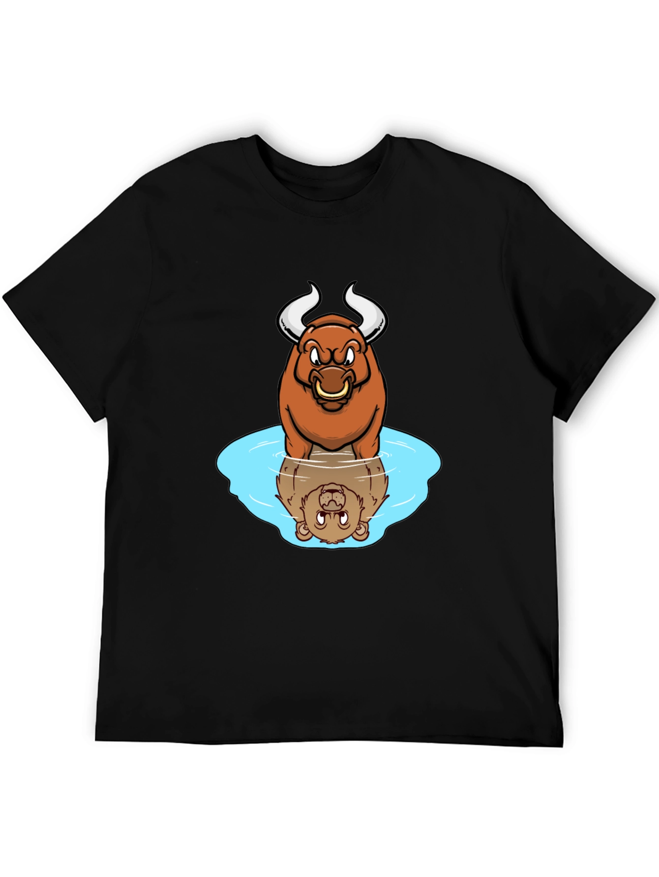 Bull vs Bear Reflection T-Shirt