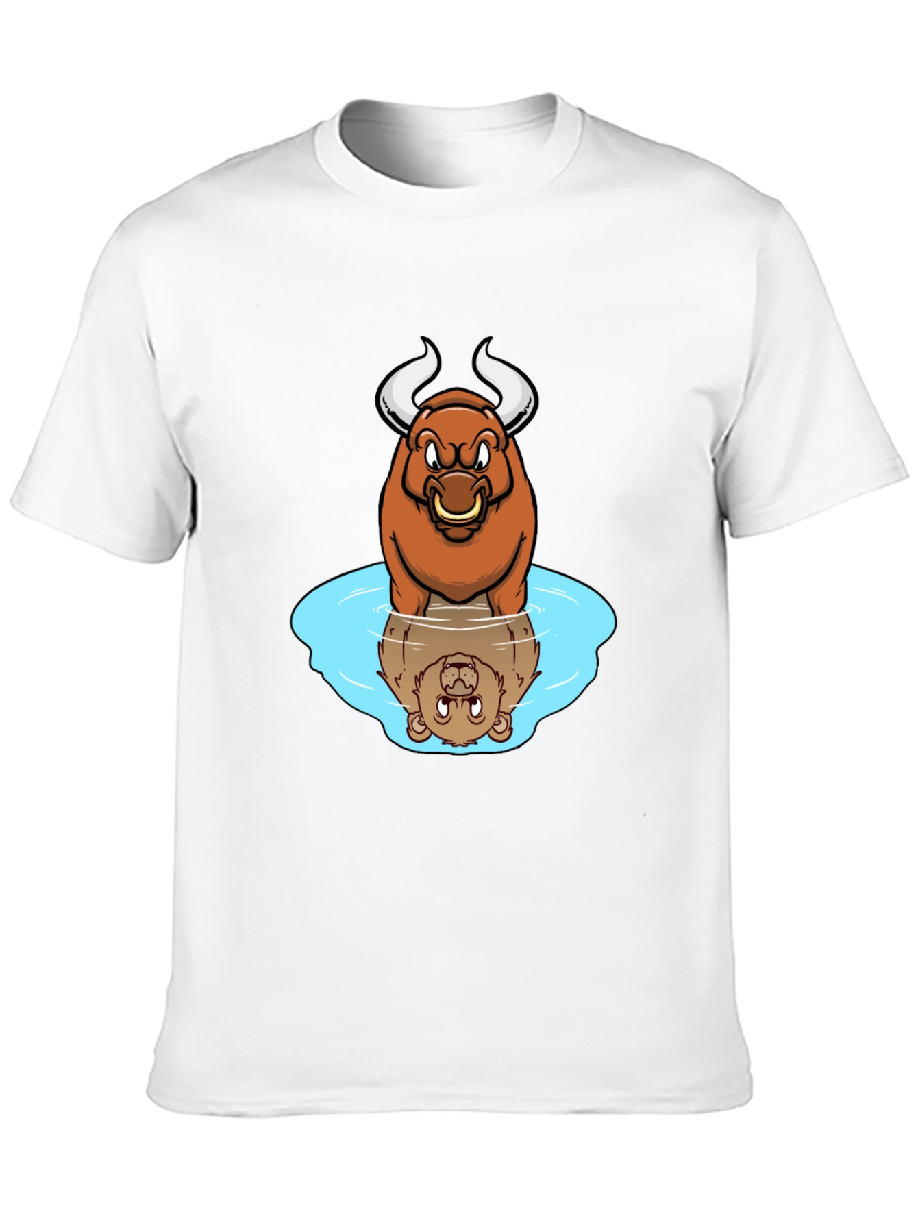 Bull vs Bear Reflection T-Shirt