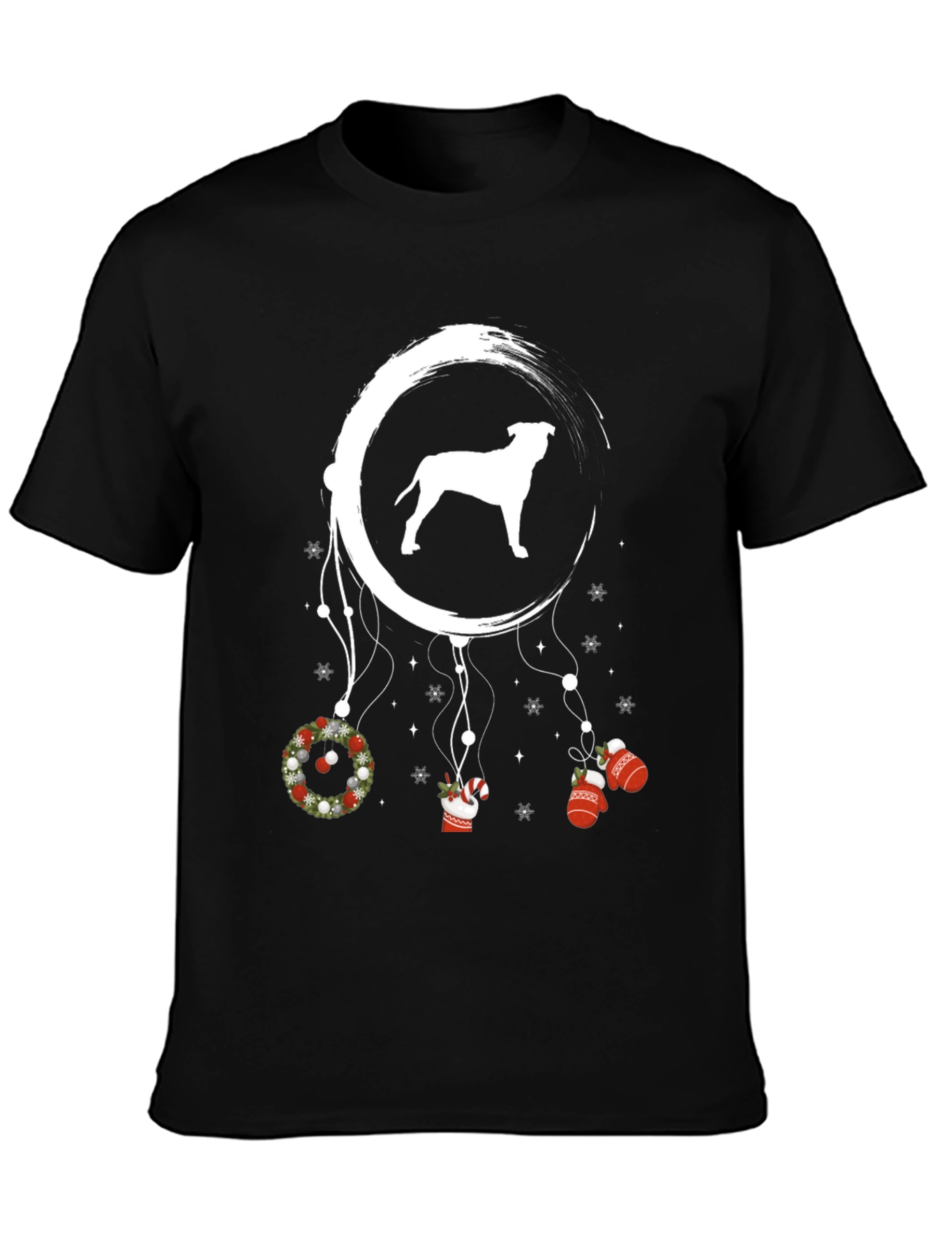 Dog Christmas Dreamcatcher T-Shirt