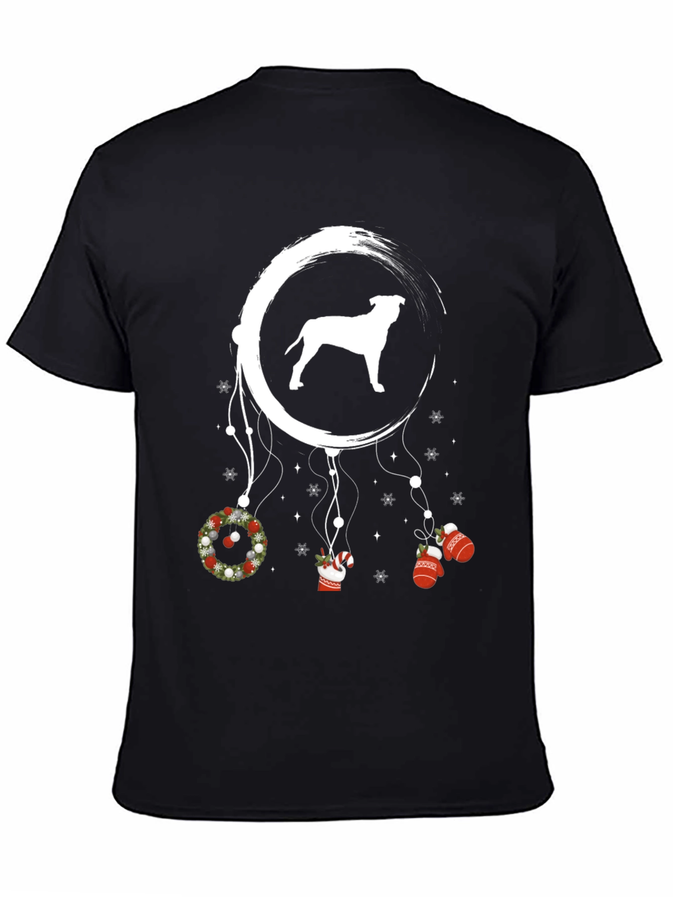 Dog Christmas Dreamcatcher T-Shirt