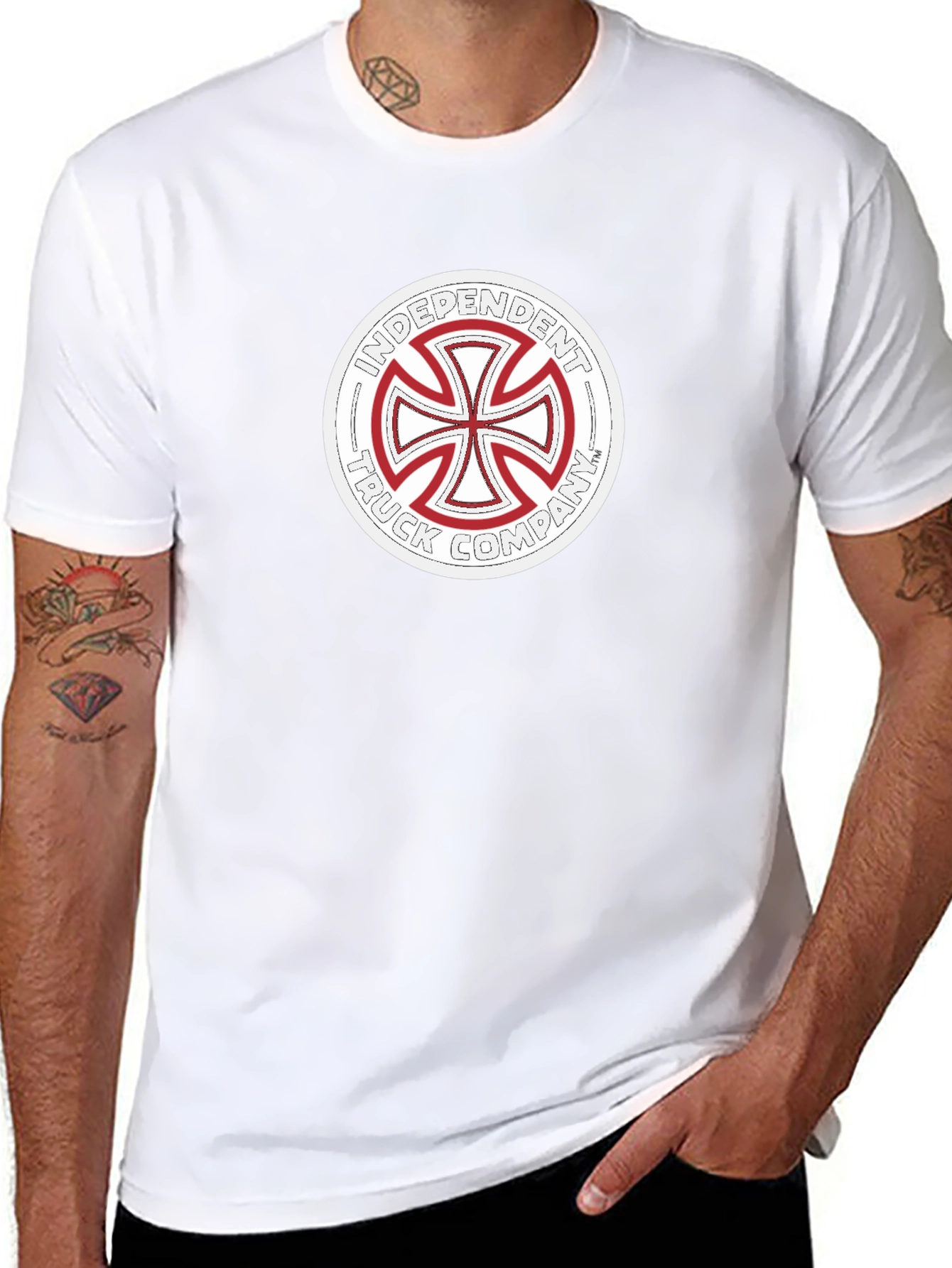 Independent Truck Company Black Graphic T-Shirt