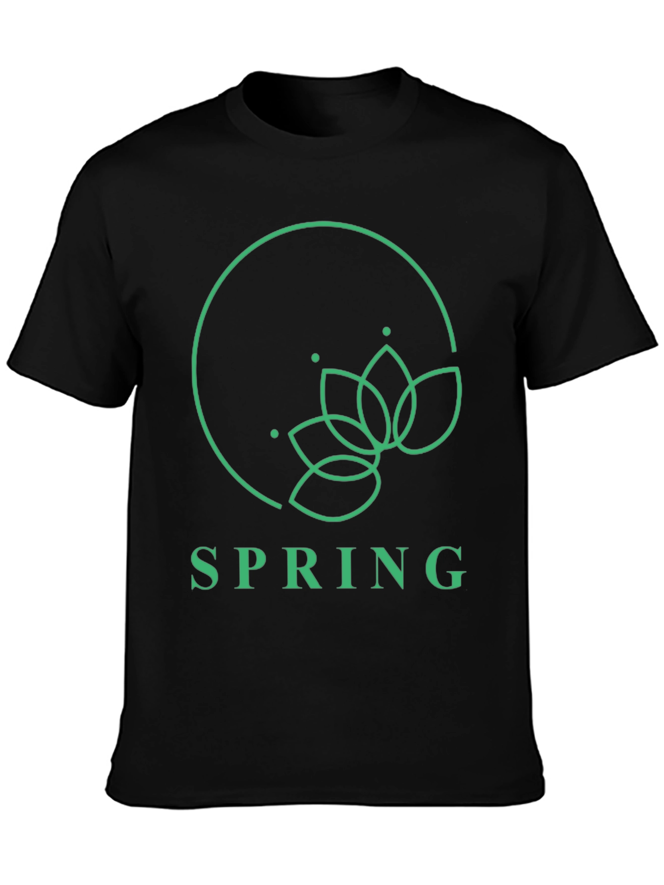 Spring Bloom T-Shirt - Floral Design Soft Cotton