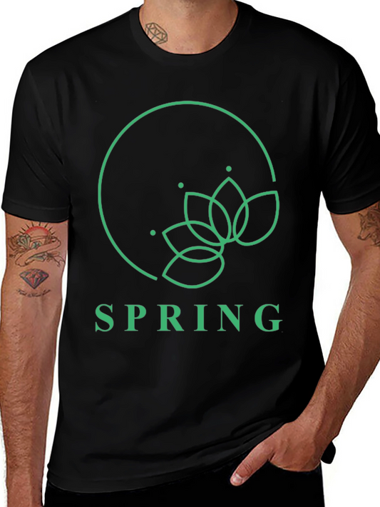 Spring Bloom T-Shirt - Floral Design Soft Cotton