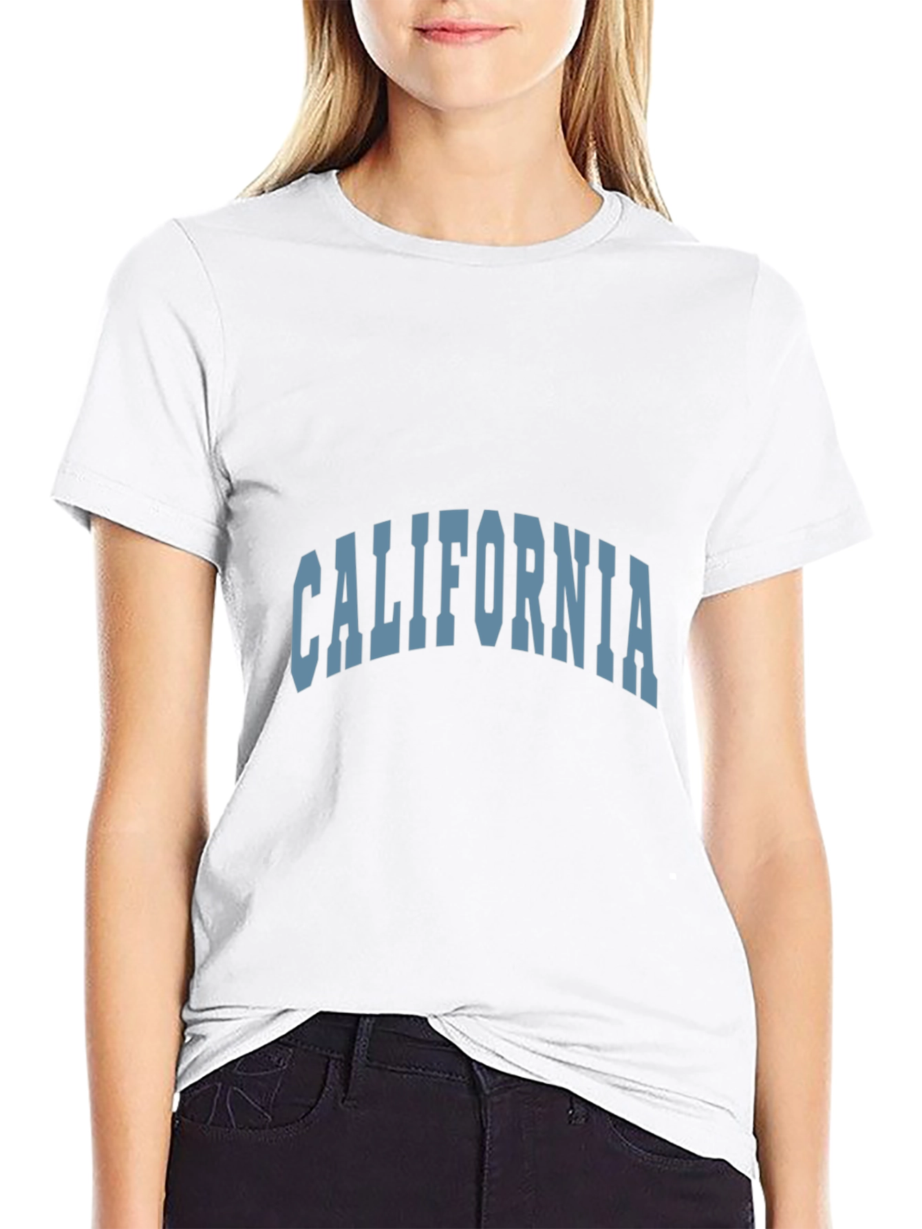 California Graphic Tee - Mens Black T-Shirt