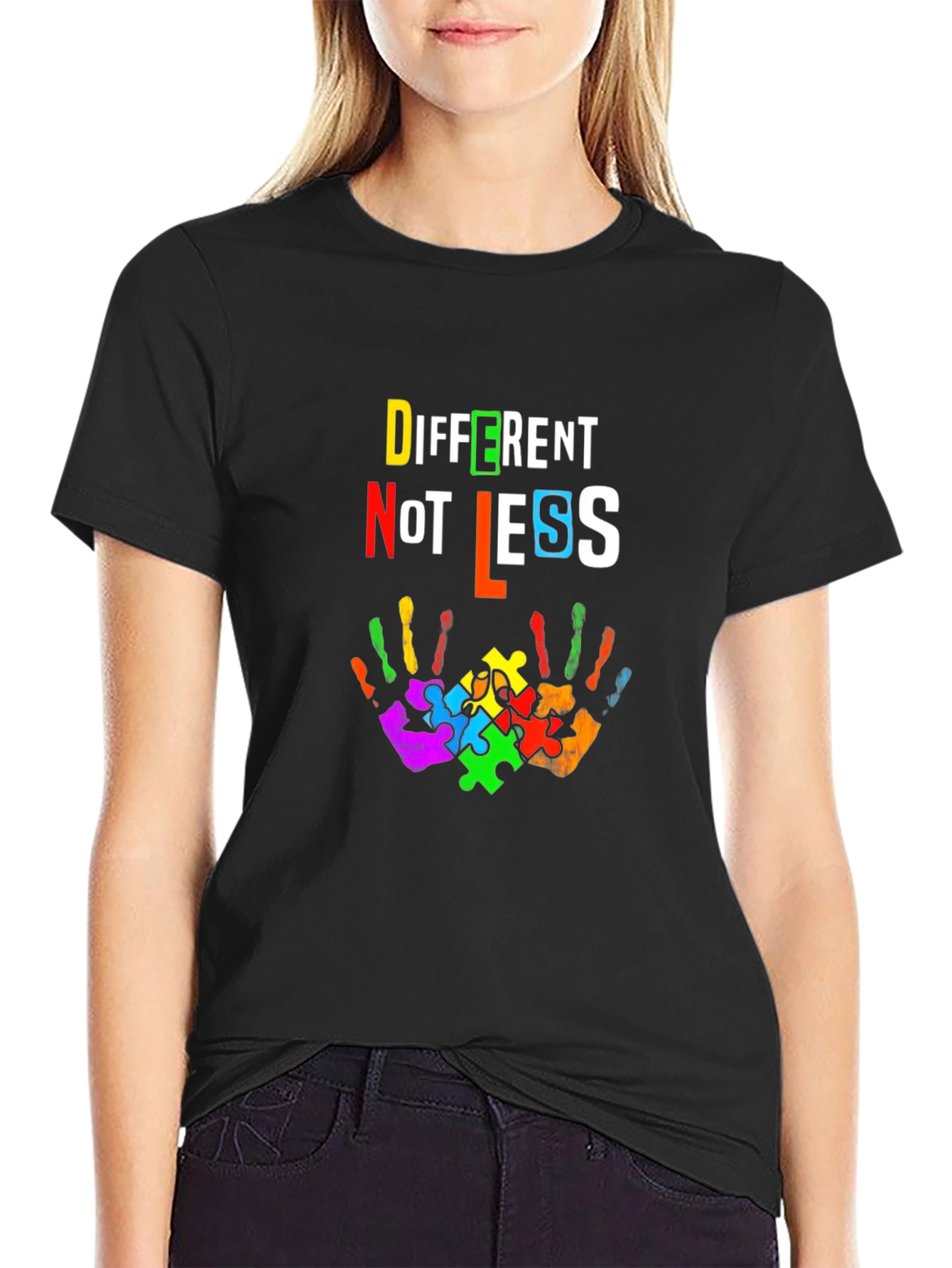 Different Not Less Autism Awareness T-Shirt
