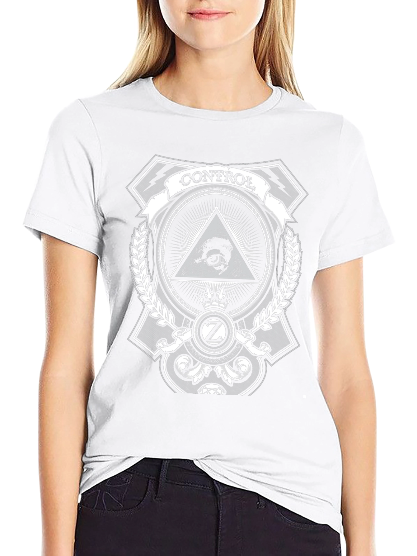 Control Graphic Tee: Eye of Providence Conspiracy T-Shirt