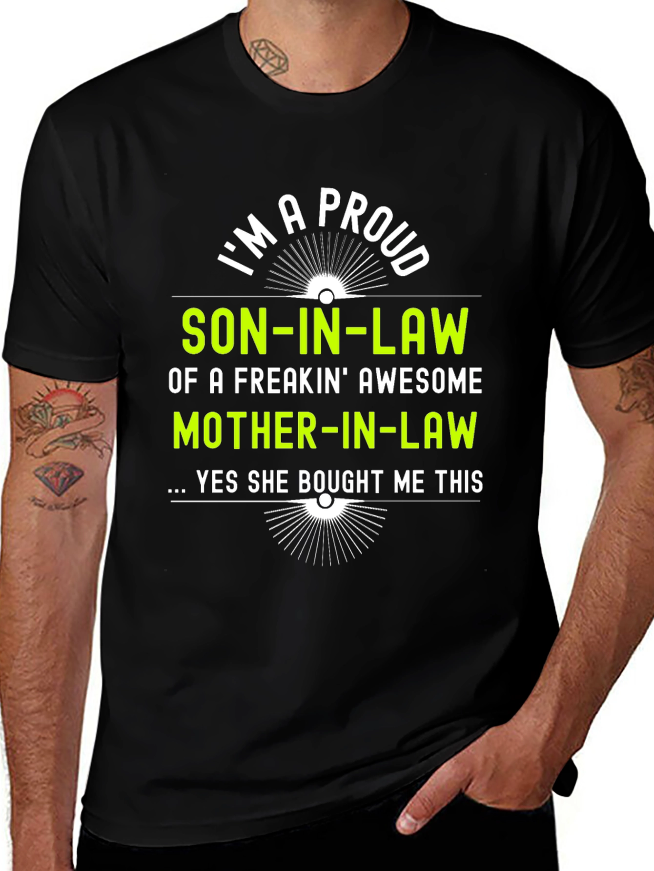 Proud Son-in-Law Graphic Tee