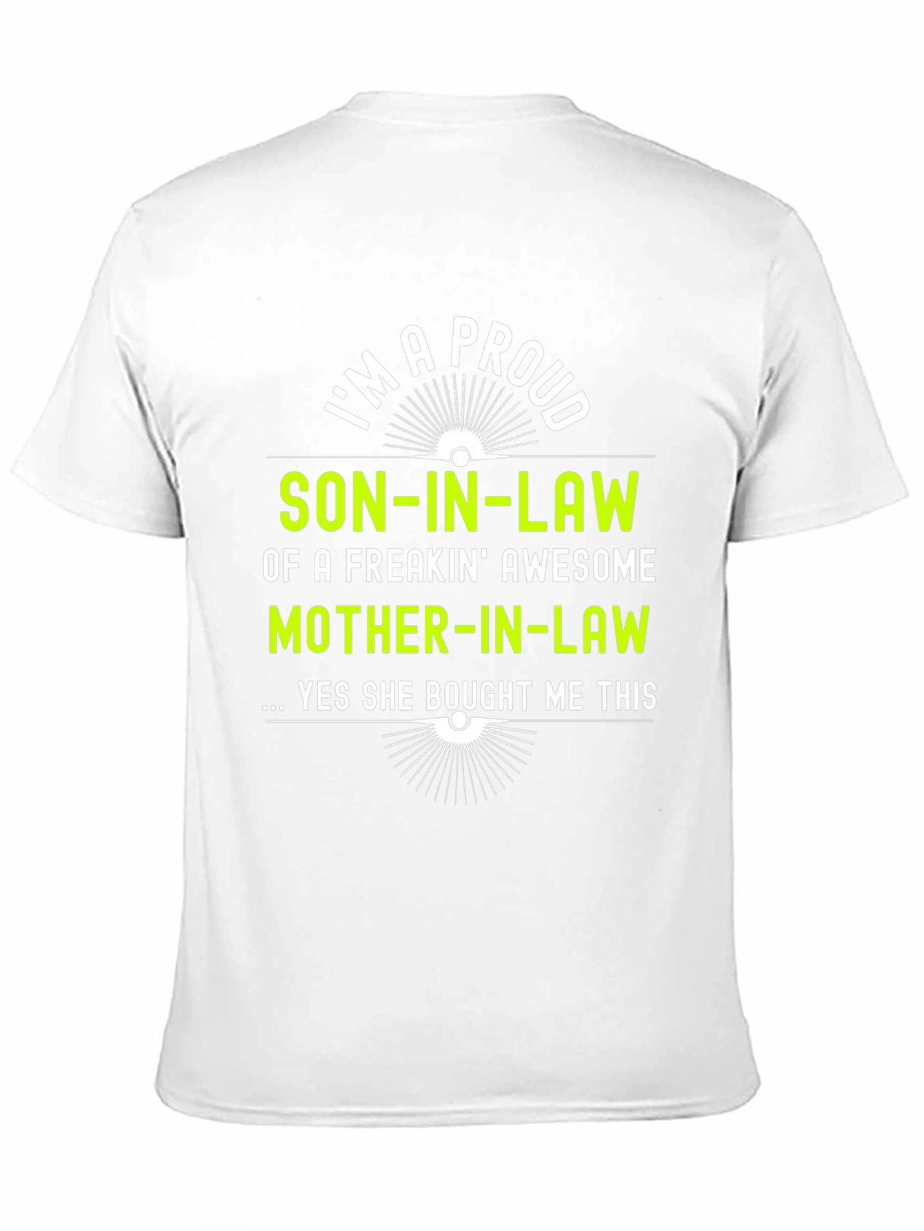 Proud Son-in-Law Graphic Tee