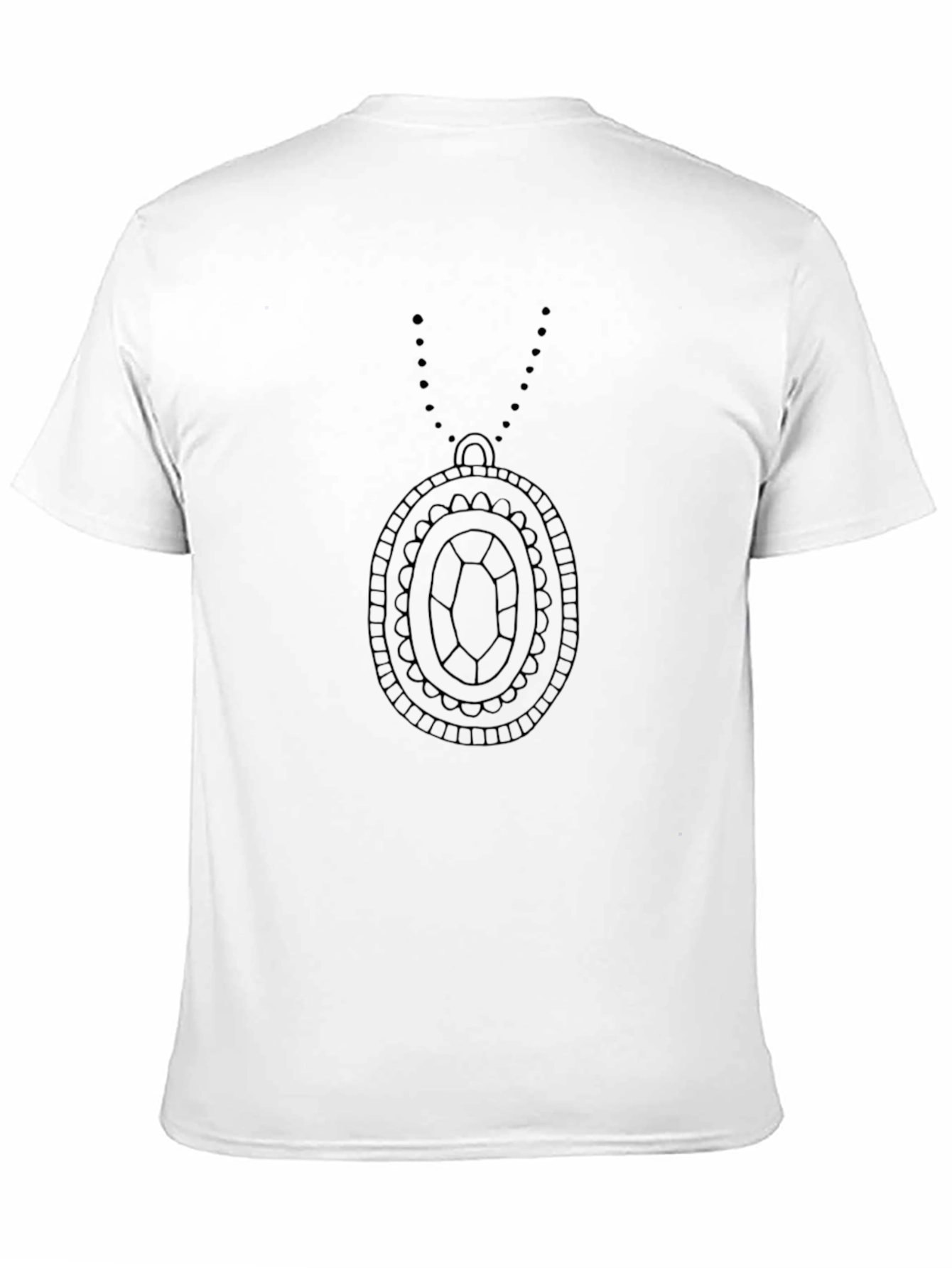 Graphic Print Crew Neck Tee
