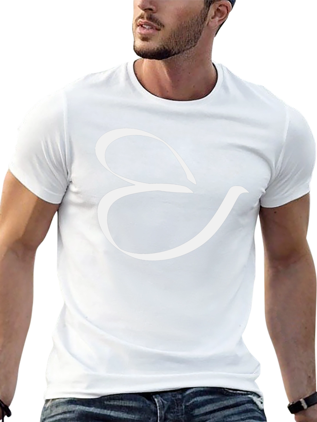 Elegant Ampersand T-Shirt - Stylish Black Tee