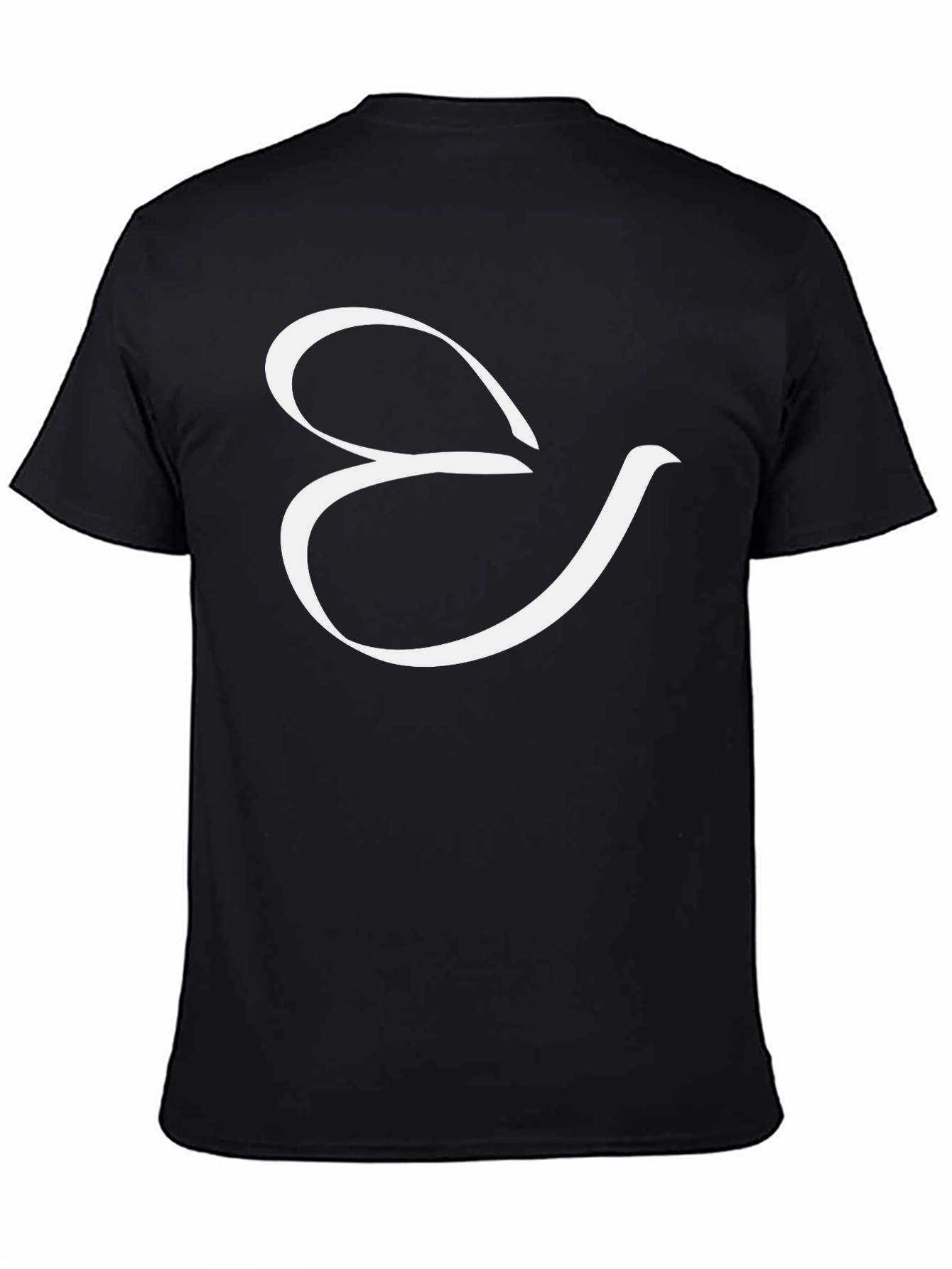 Elegant Ampersand T-Shirt - Stylish Black Tee