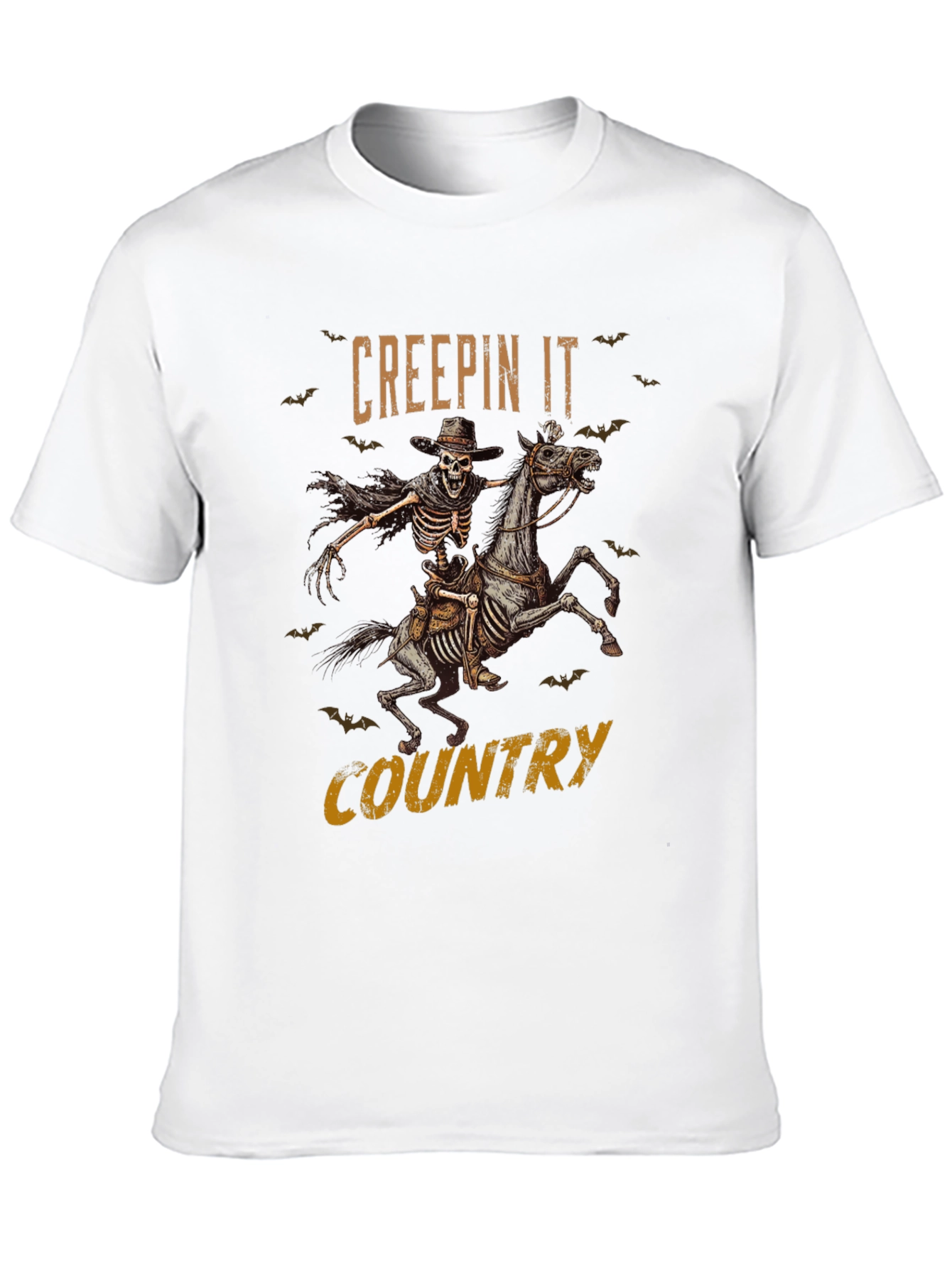 Creepin It Country Graphic T-Shirt