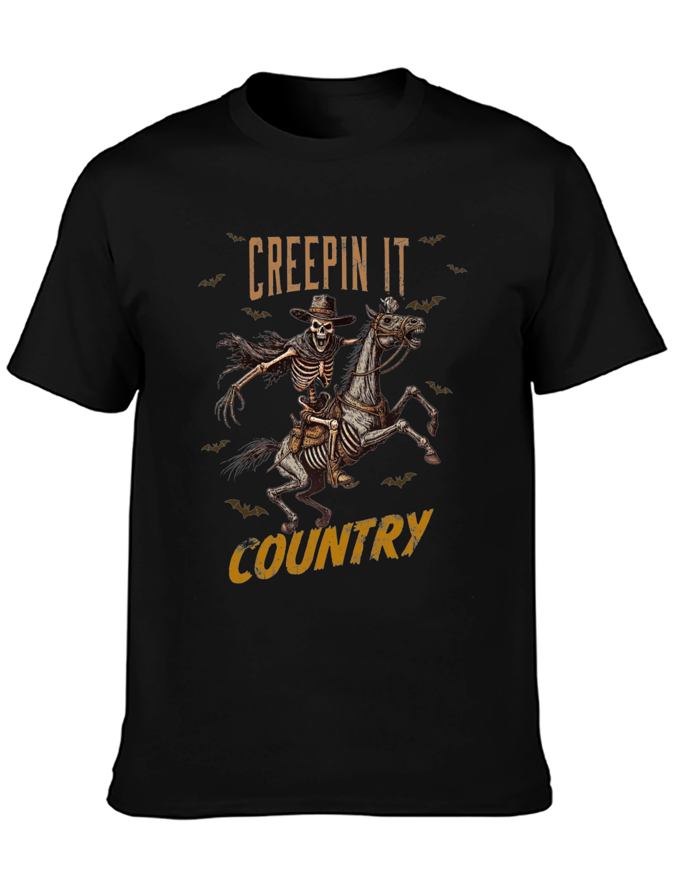 Creepin It Country Graphic T-Shirt