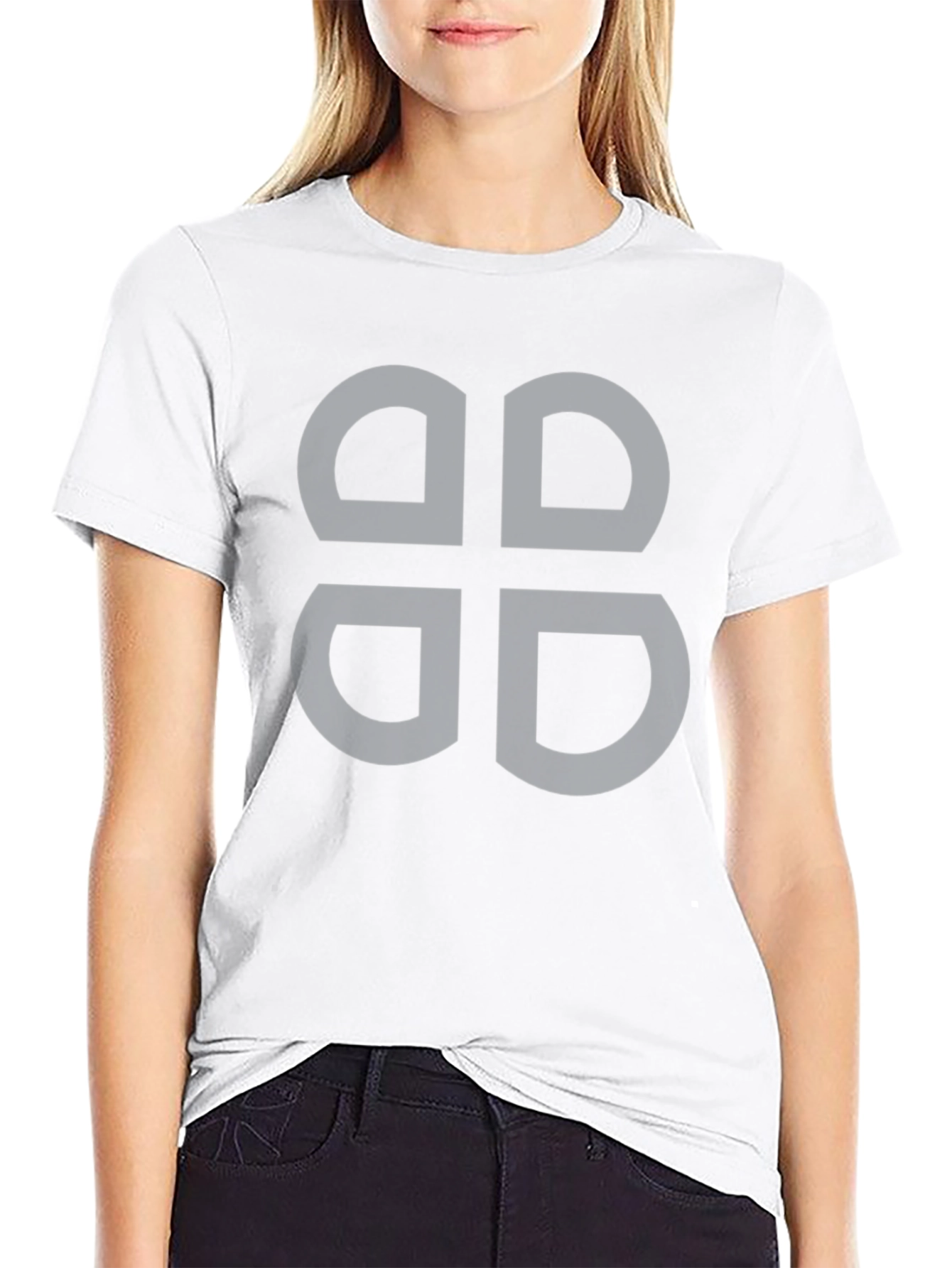 Minimalist Symbol Black T-Shirt