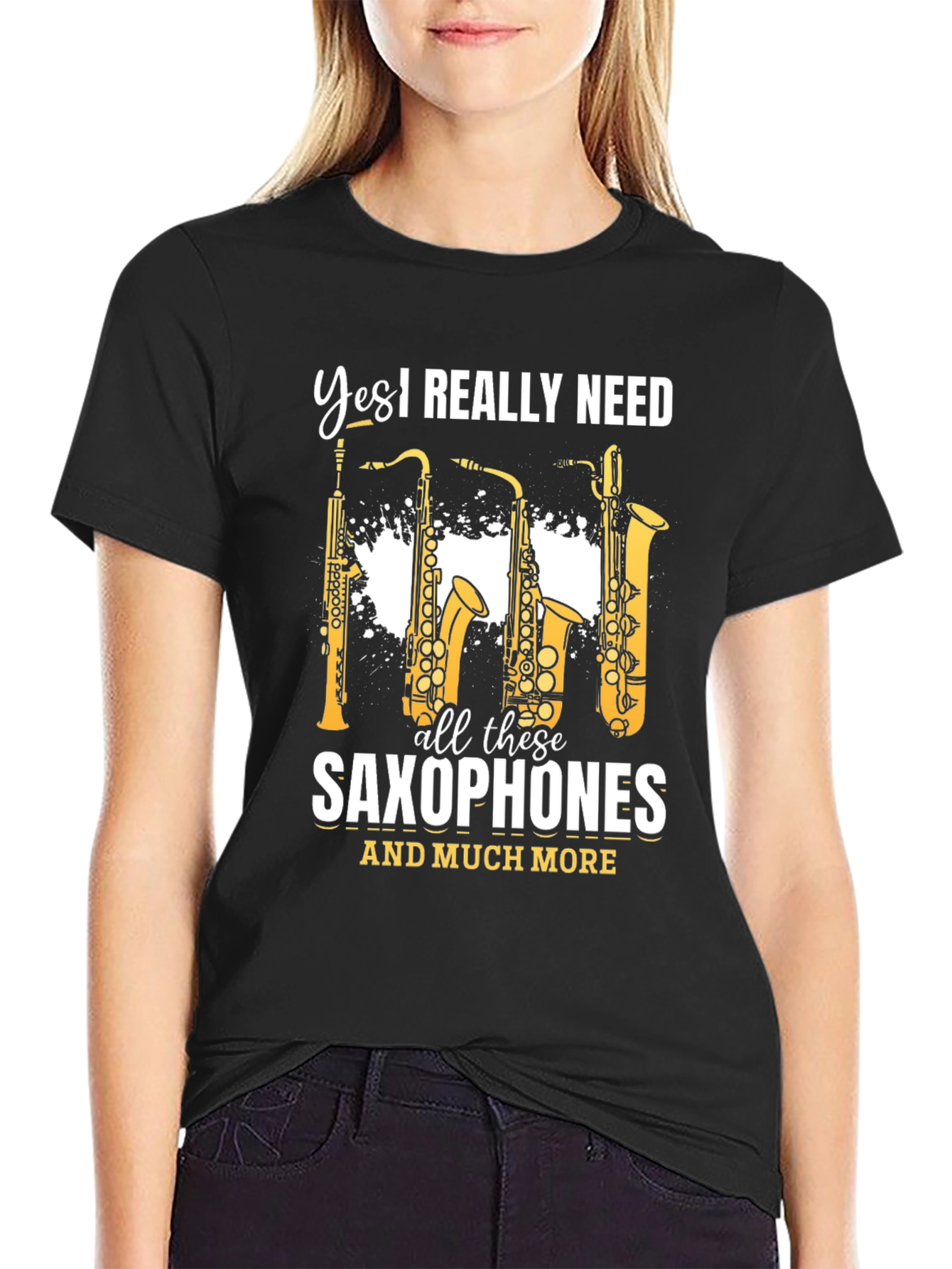 Saxophone Lover T-Shirt - Musician Tee