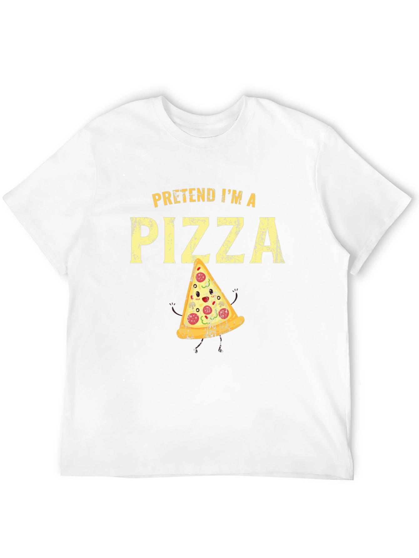 Pretend Im A Pizza Graphic T-Shirt