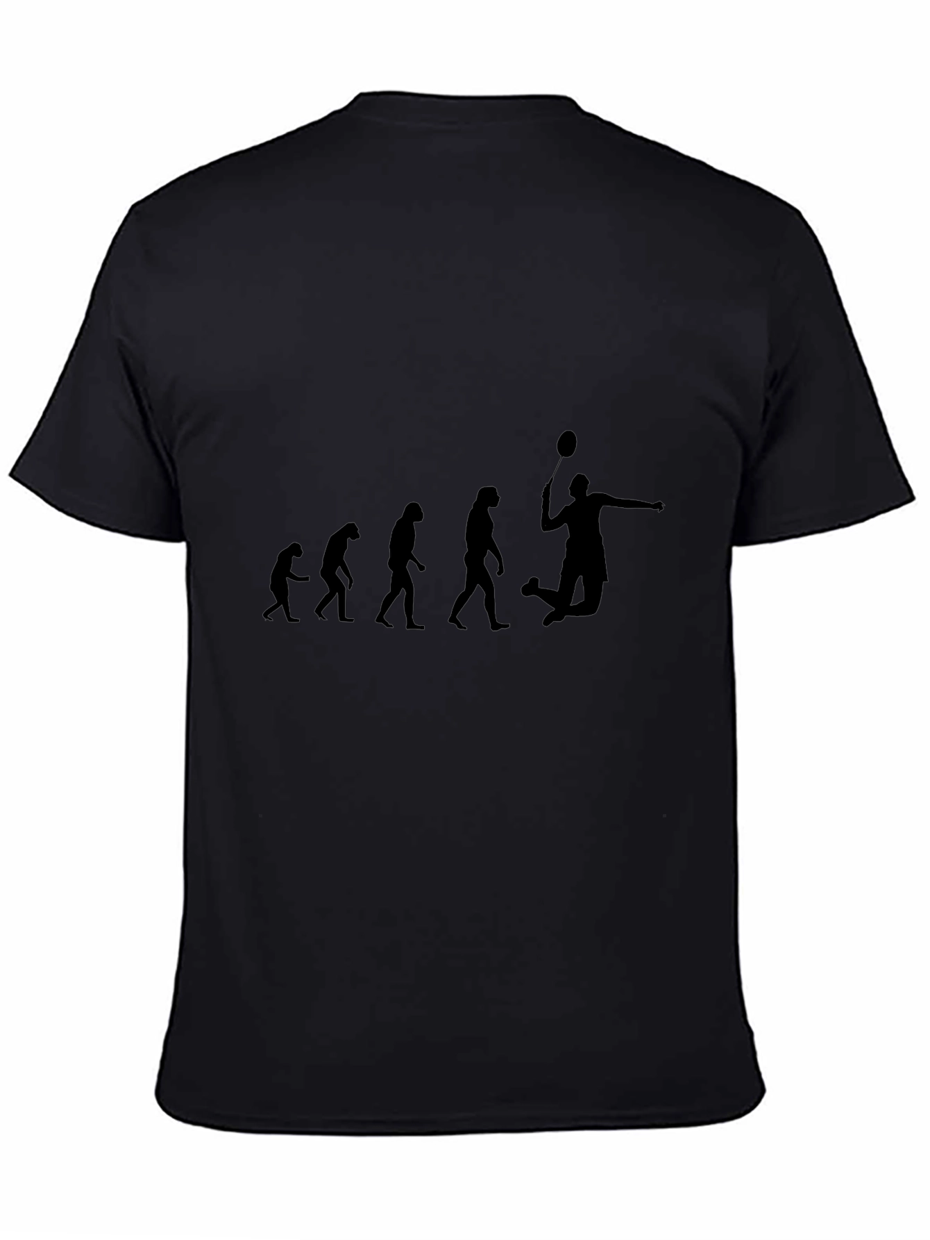 Evolution of Badminton T-Shirt