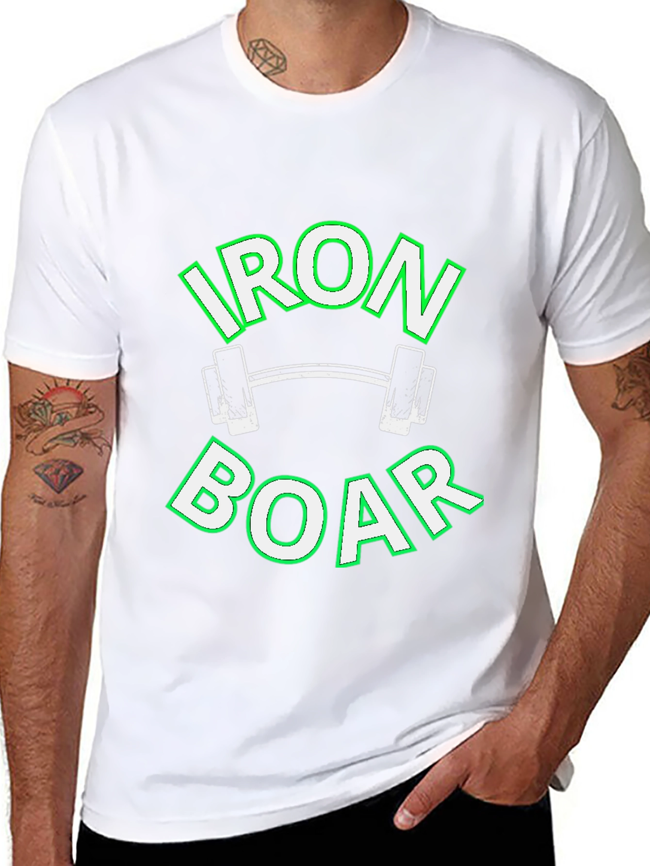 Iron Boar Gym T-Shirt - Workout Apparel