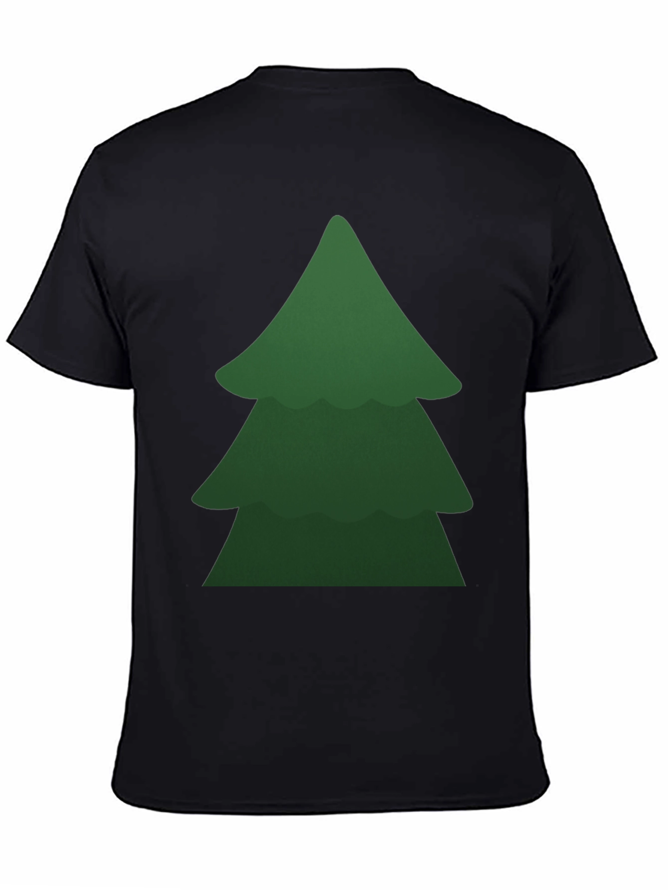 Festive Tree Graphic Tee - Holiday Spirit