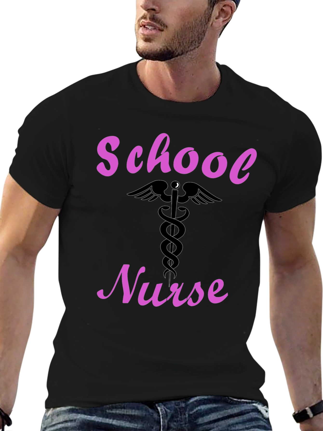 School Nurse Graphic T-Shirt