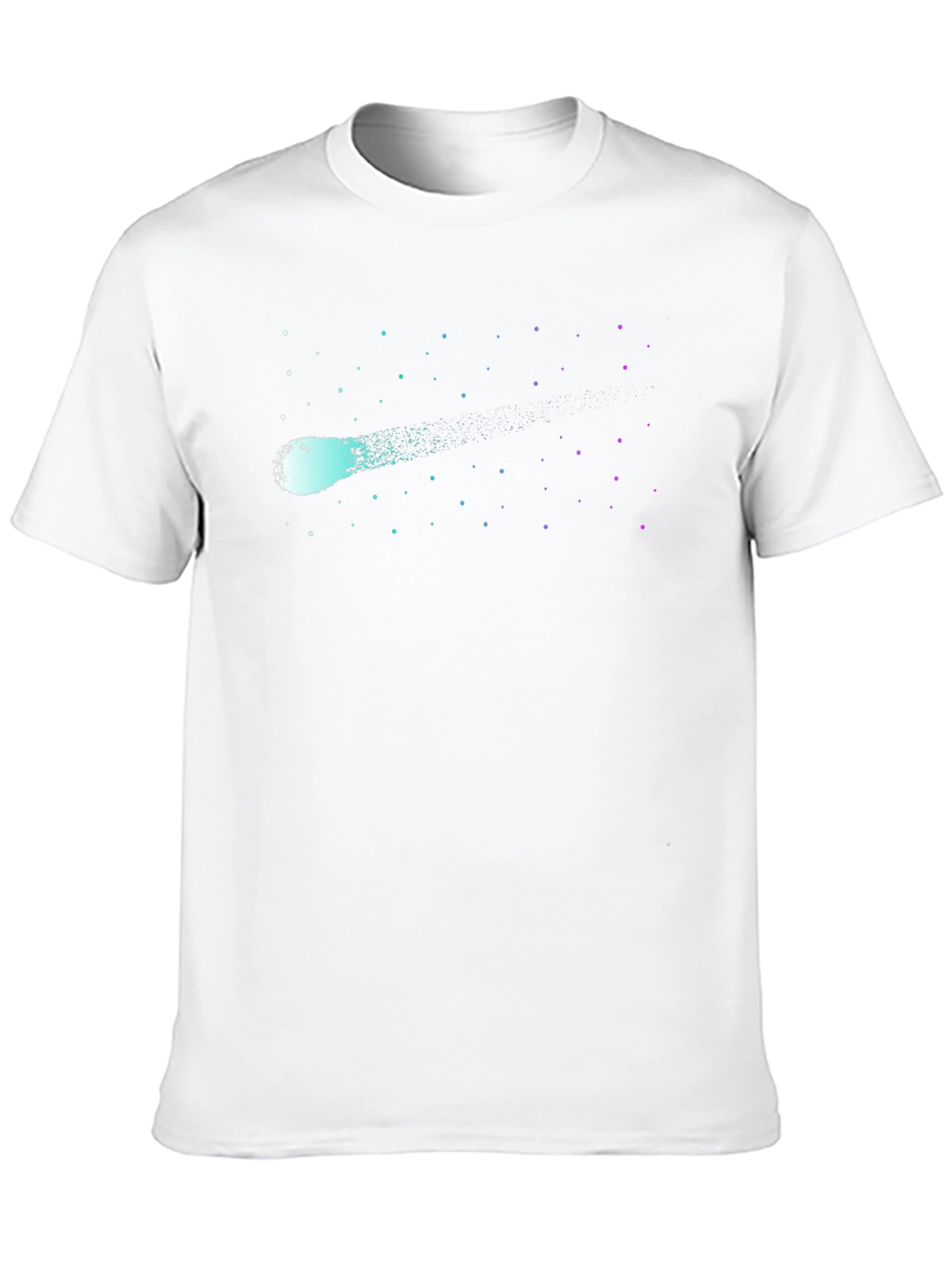 Cosmic Comet Graphic Black Tee