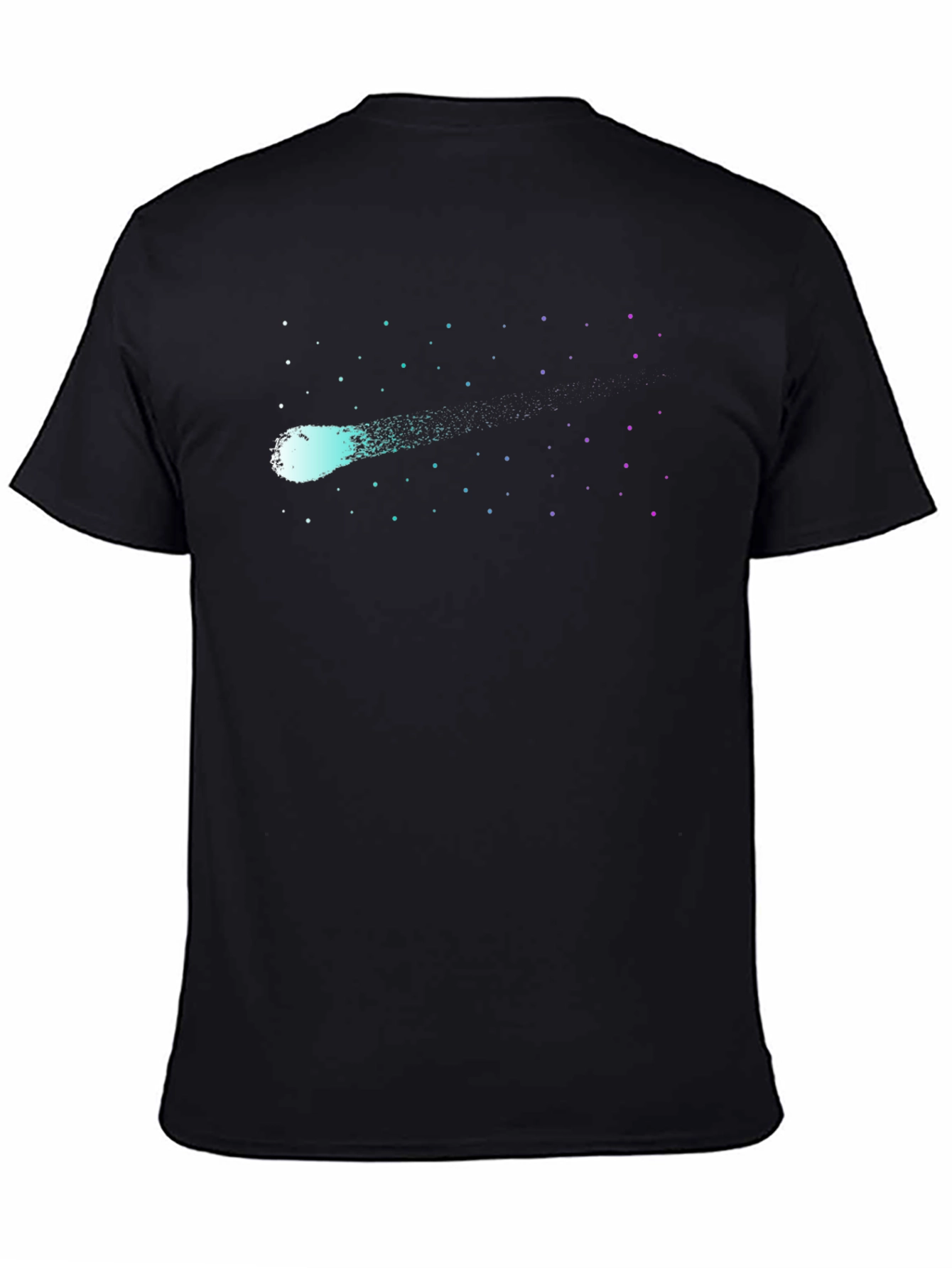 Cosmic Comet Graphic Black Tee