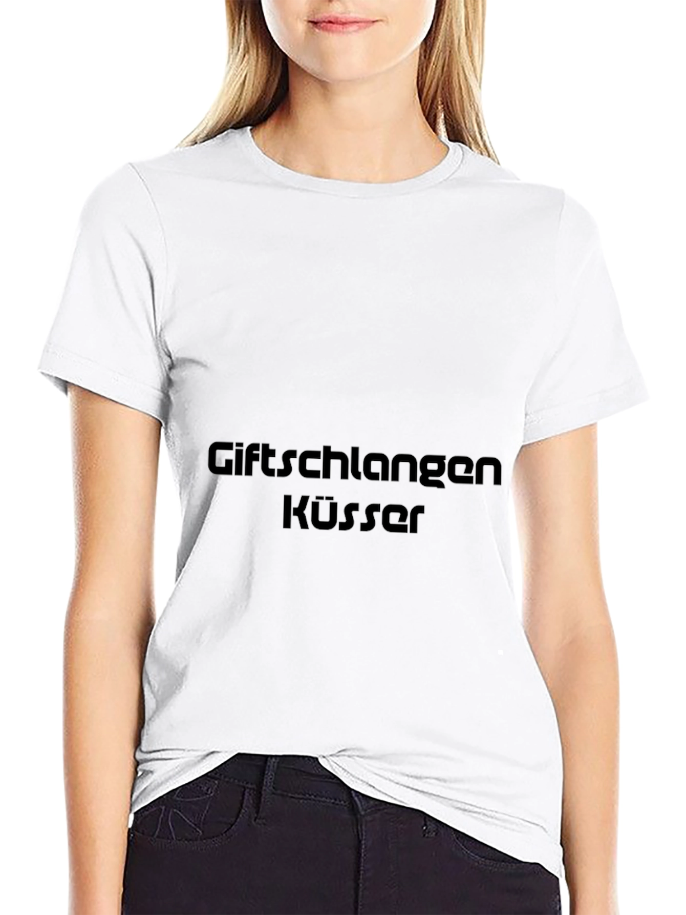 GiftSchlangen Kussers Black T-Shirt